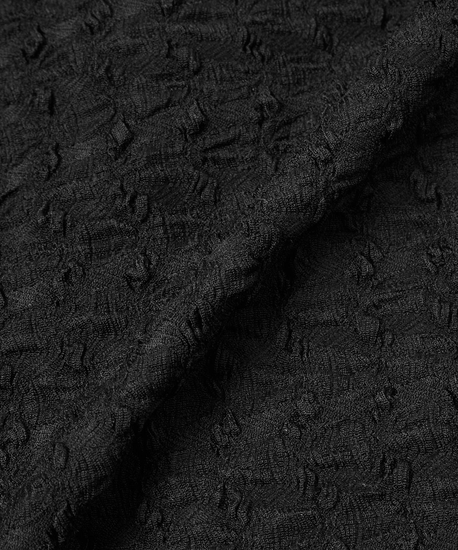 SCRIPT LOGO SHIRRED S/S ZIP UP TOP