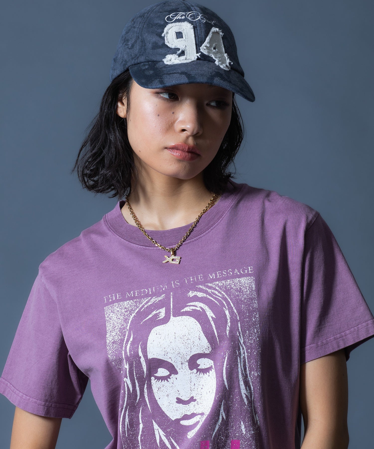 FADED FACE S/S TEE