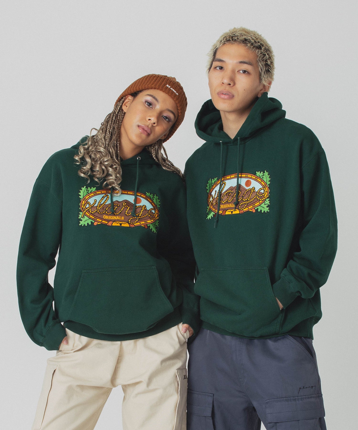 ROPE LOGO HOODED SWEATSHIRT