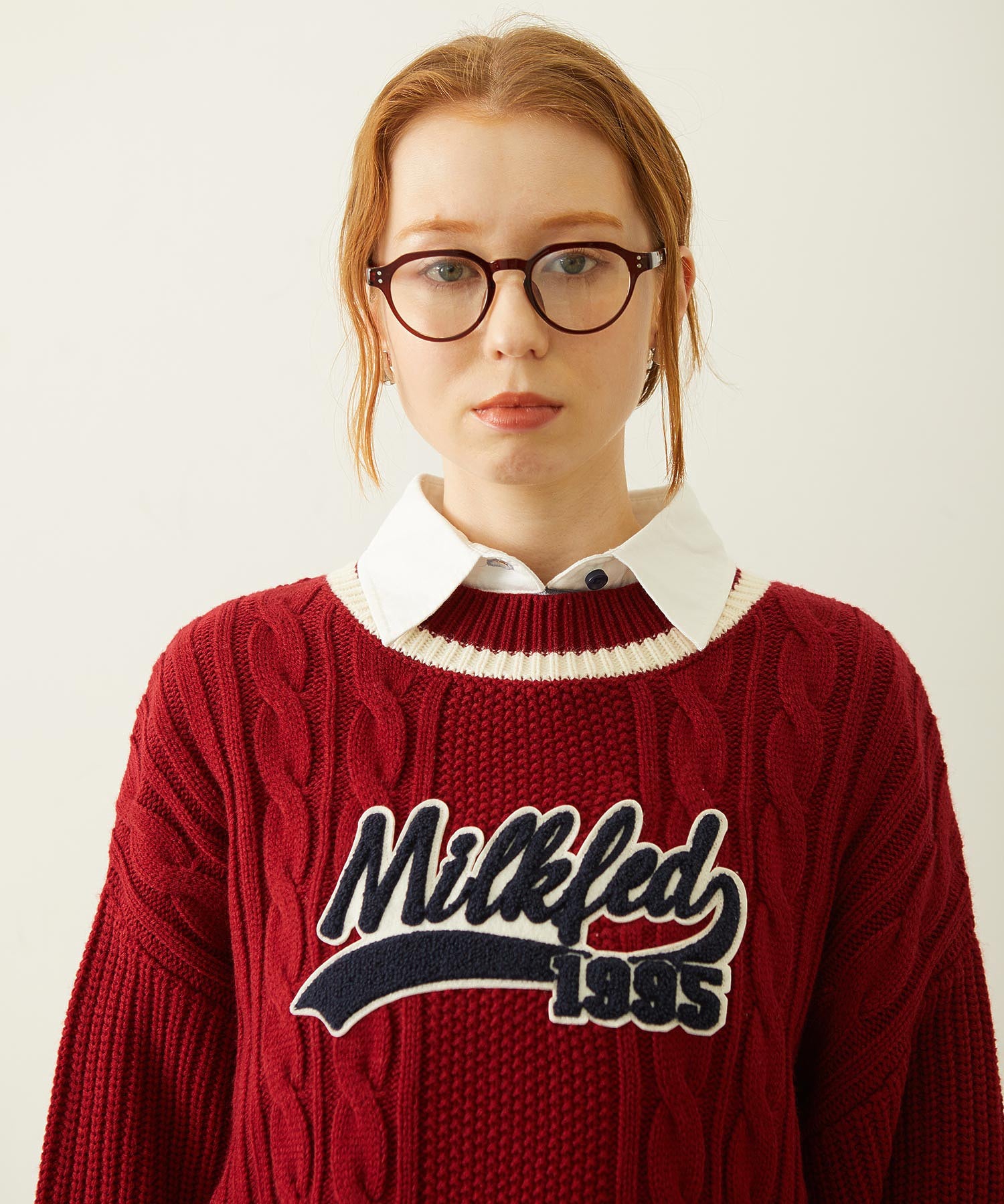 CRICKET KNIT PATCH TOP