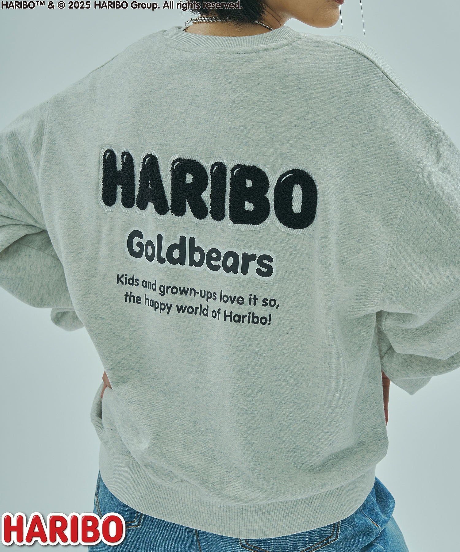 ROSE BUD x HARIBO EMBROIDERY L/S SWEAT