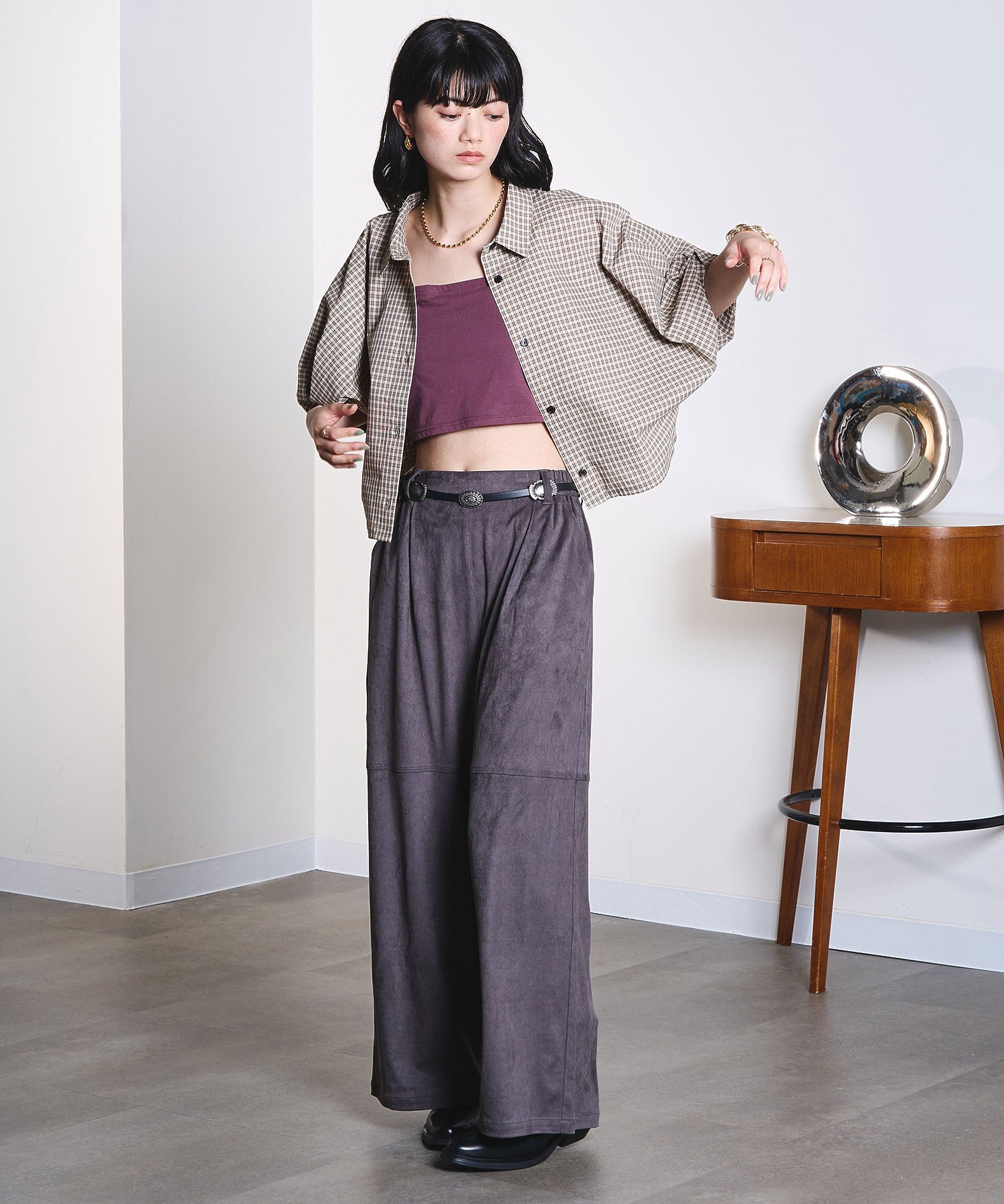 model:163cm 着用サイズ:ONE SIZE