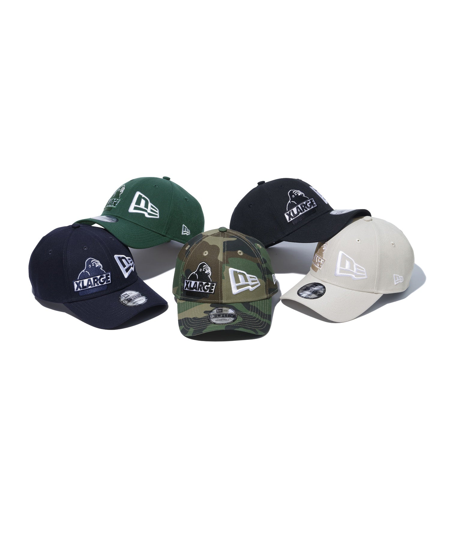 XLARGE×NEW ERA MIX LOGO CAP