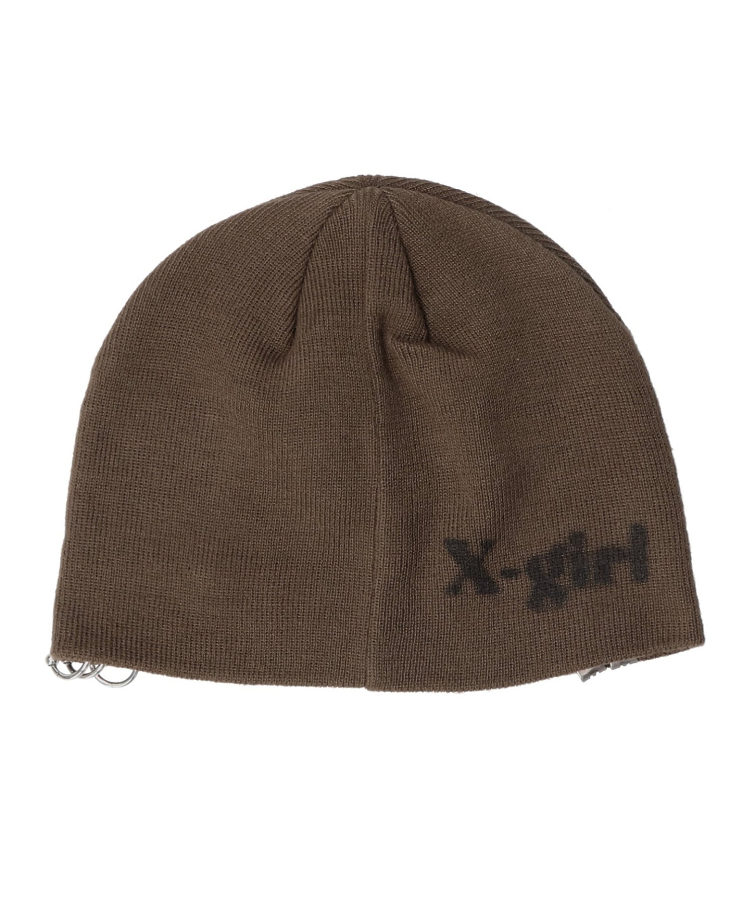 CHARM ACCENT PRINTED BEANIE
