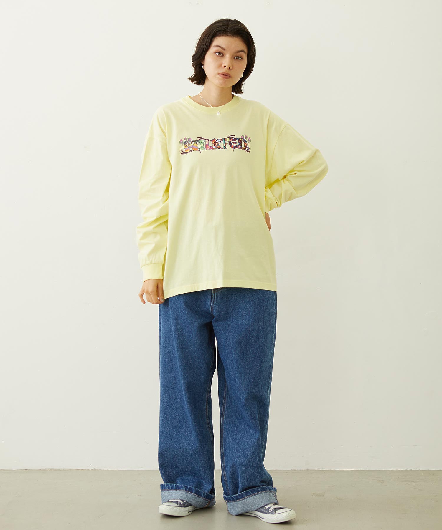 BOYFRIEND LOOSE DENIM PANTS