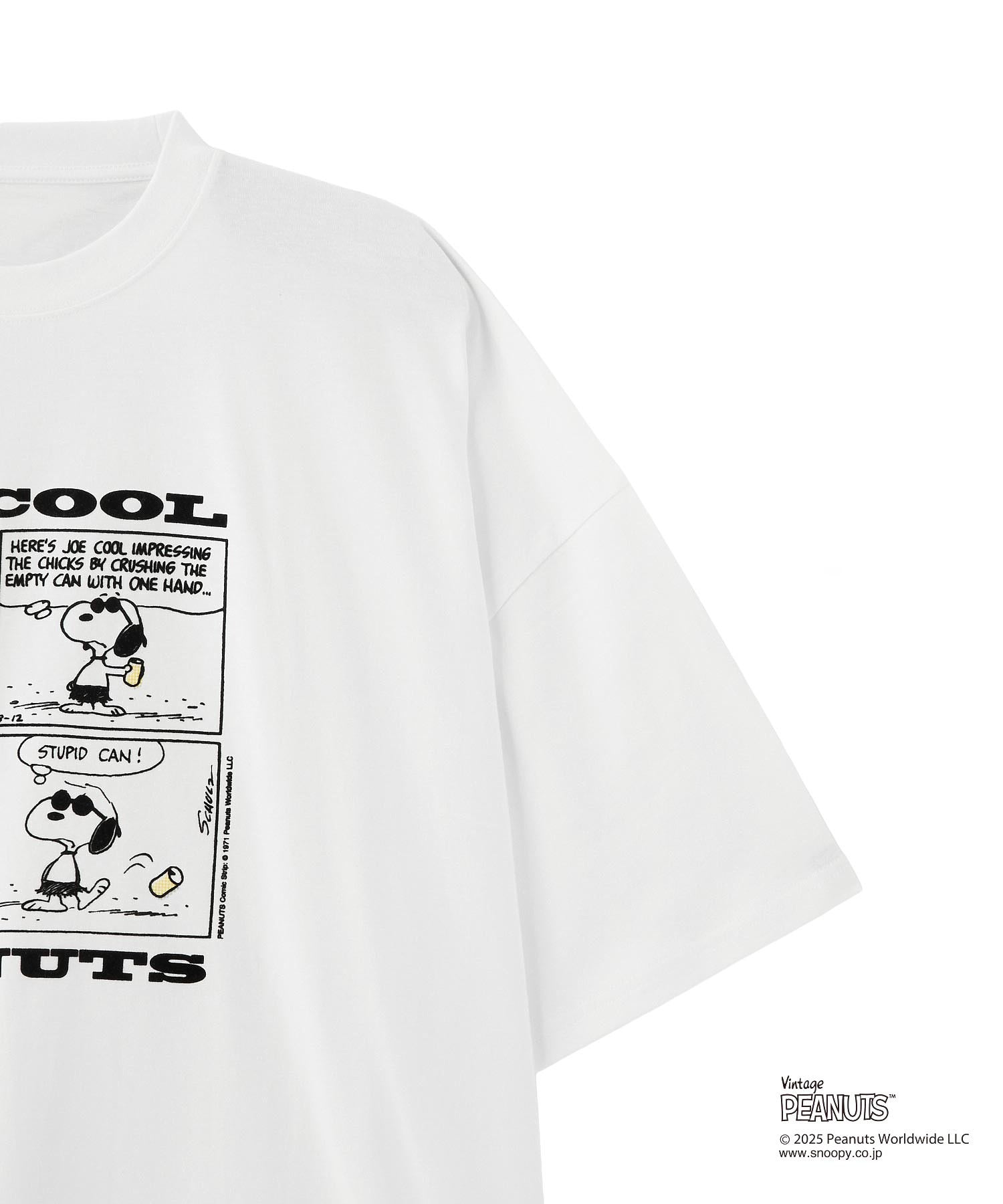 MILKFED. × PEANUTS JOE COOL COMIC BIG S/S TEE