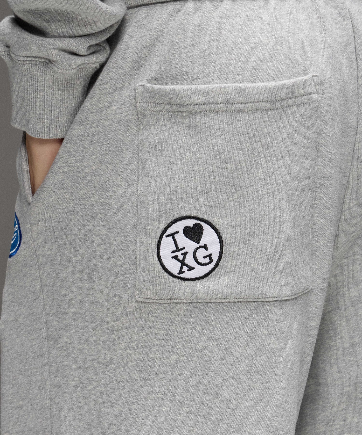 X-girl PATCHES SWEATPANTS
