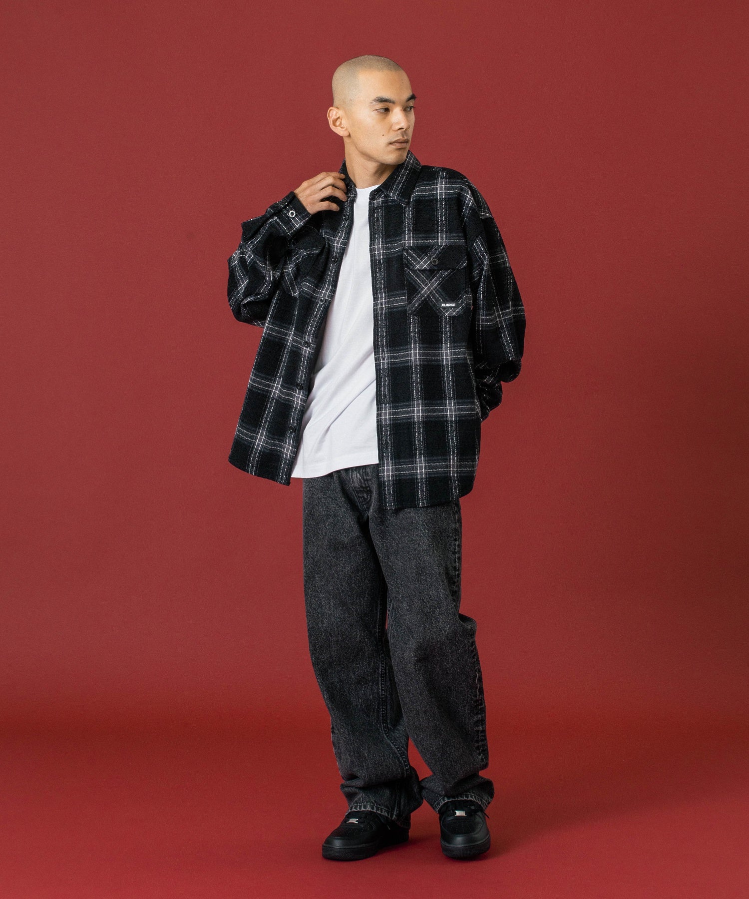 OVERDYED DENIM PANTS