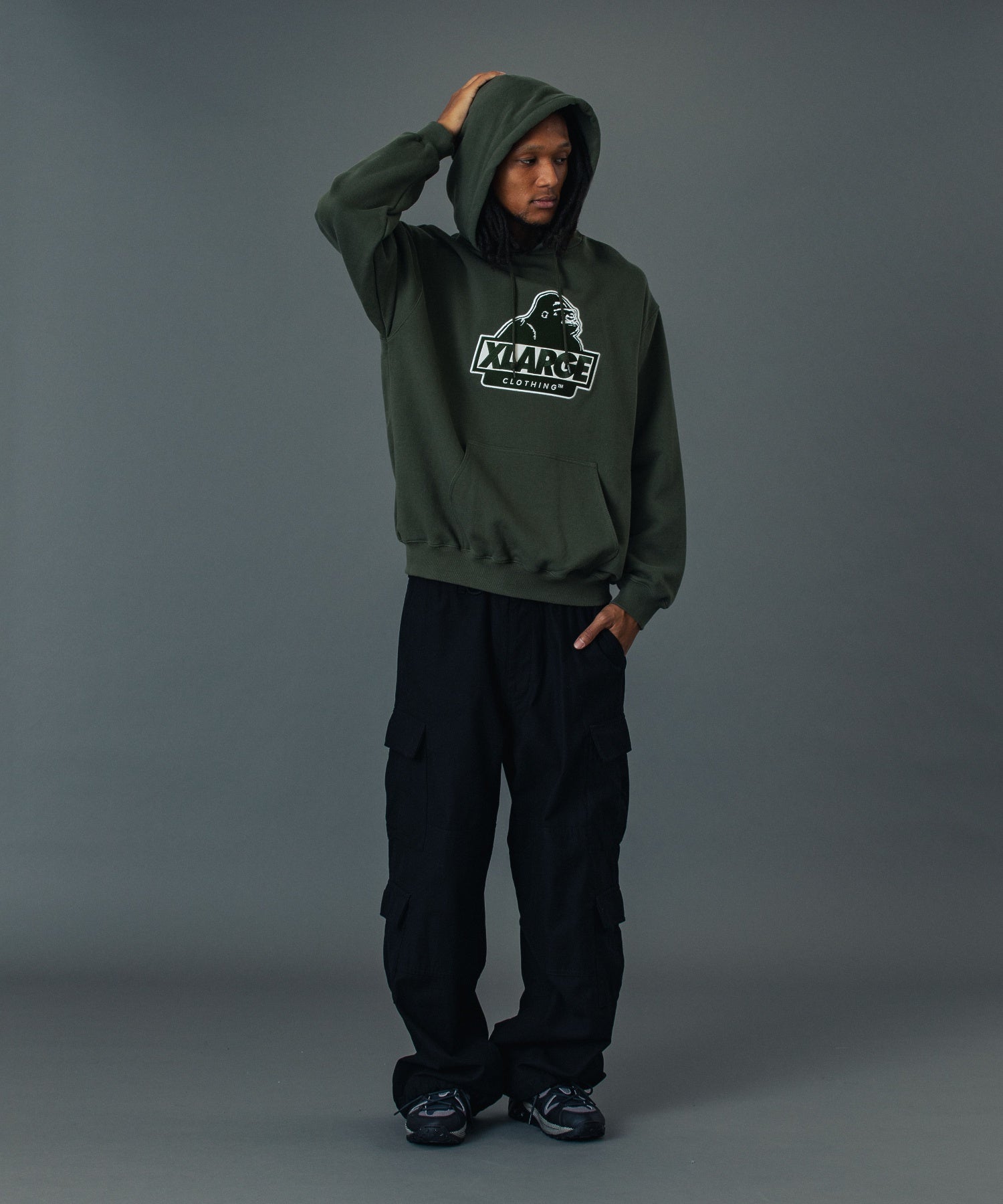 SLANTED OG PULLOVER HOODED SWEATSHIRT