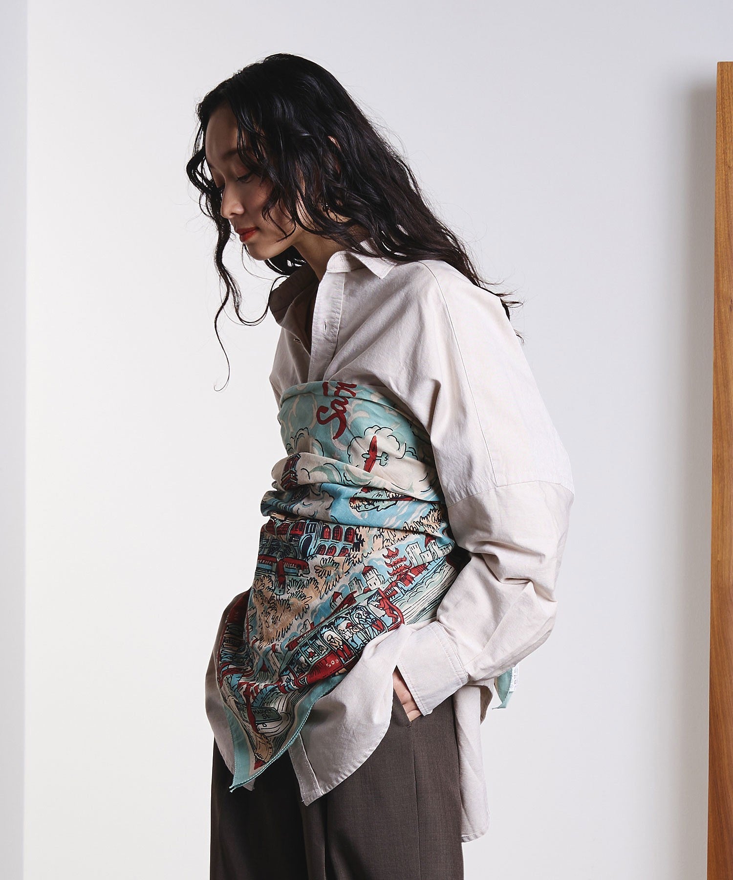 model:161cm 着用サイズ:ONE SIZE