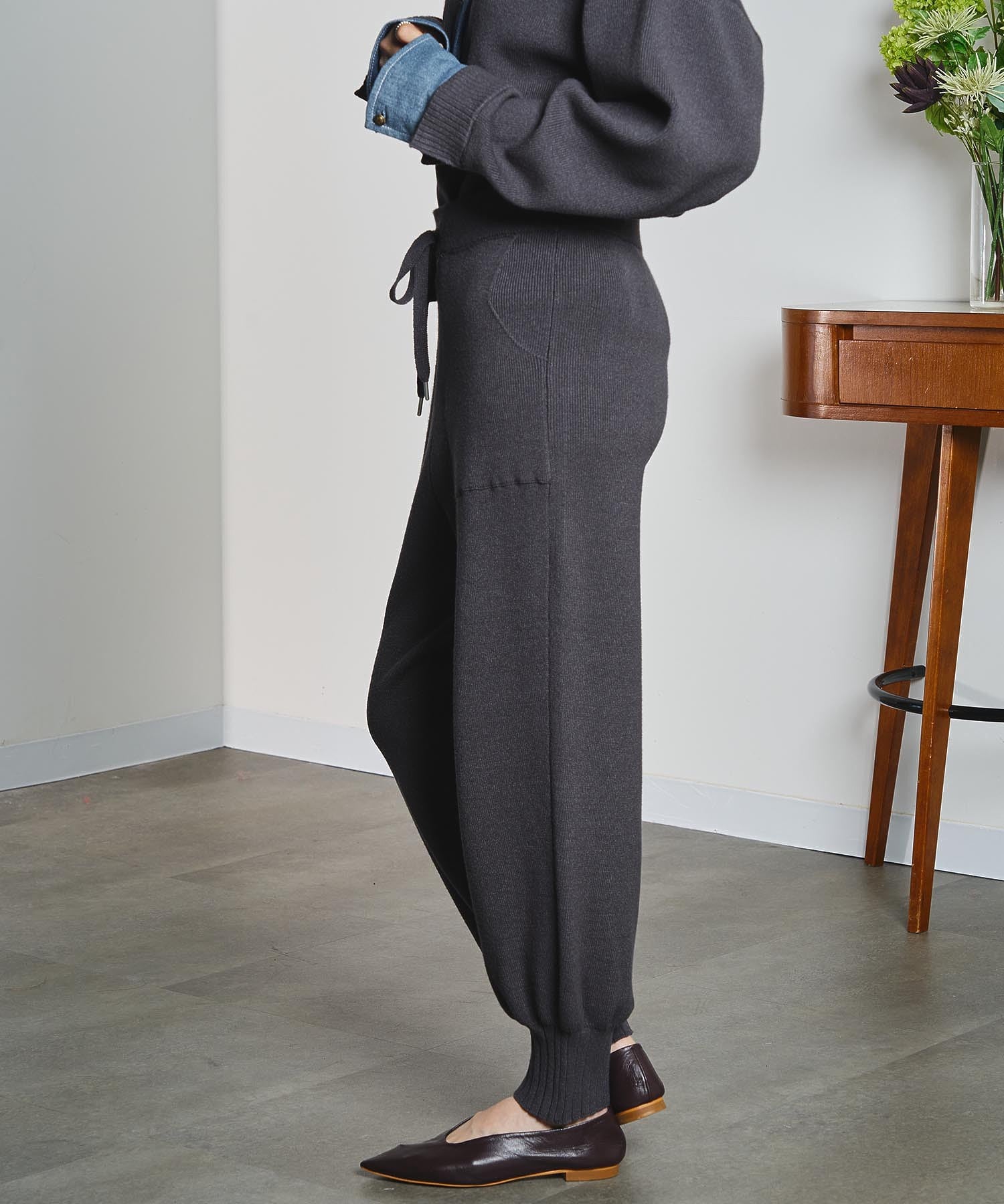 GENE HEAVENS/KNIT JOGGER PANTS