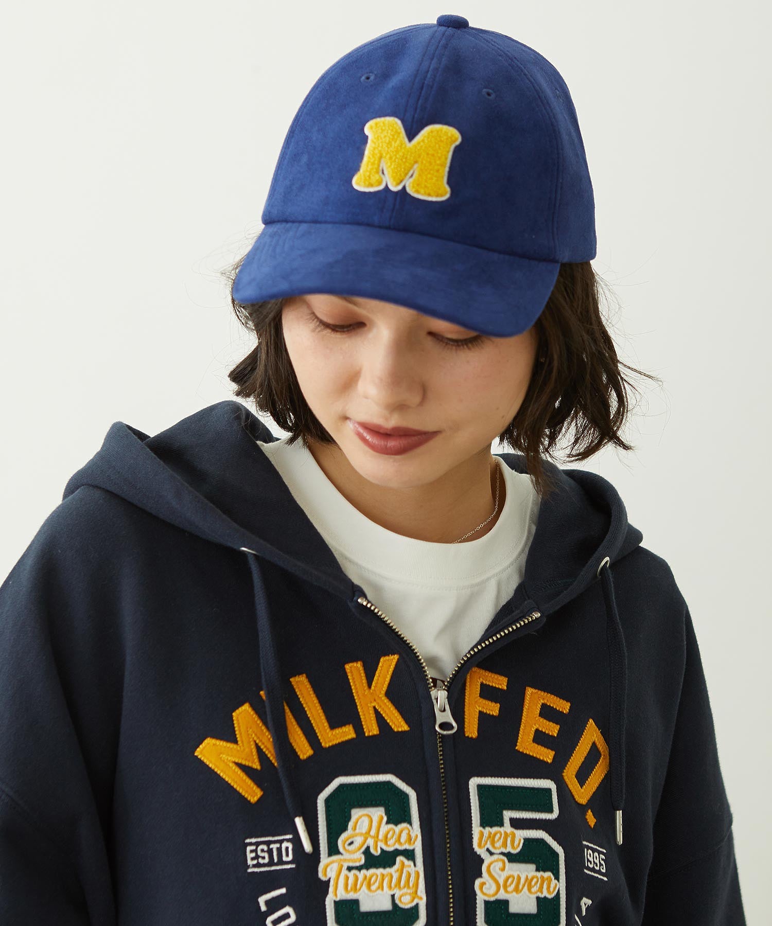 INITIAL EMBROIDERED CAP