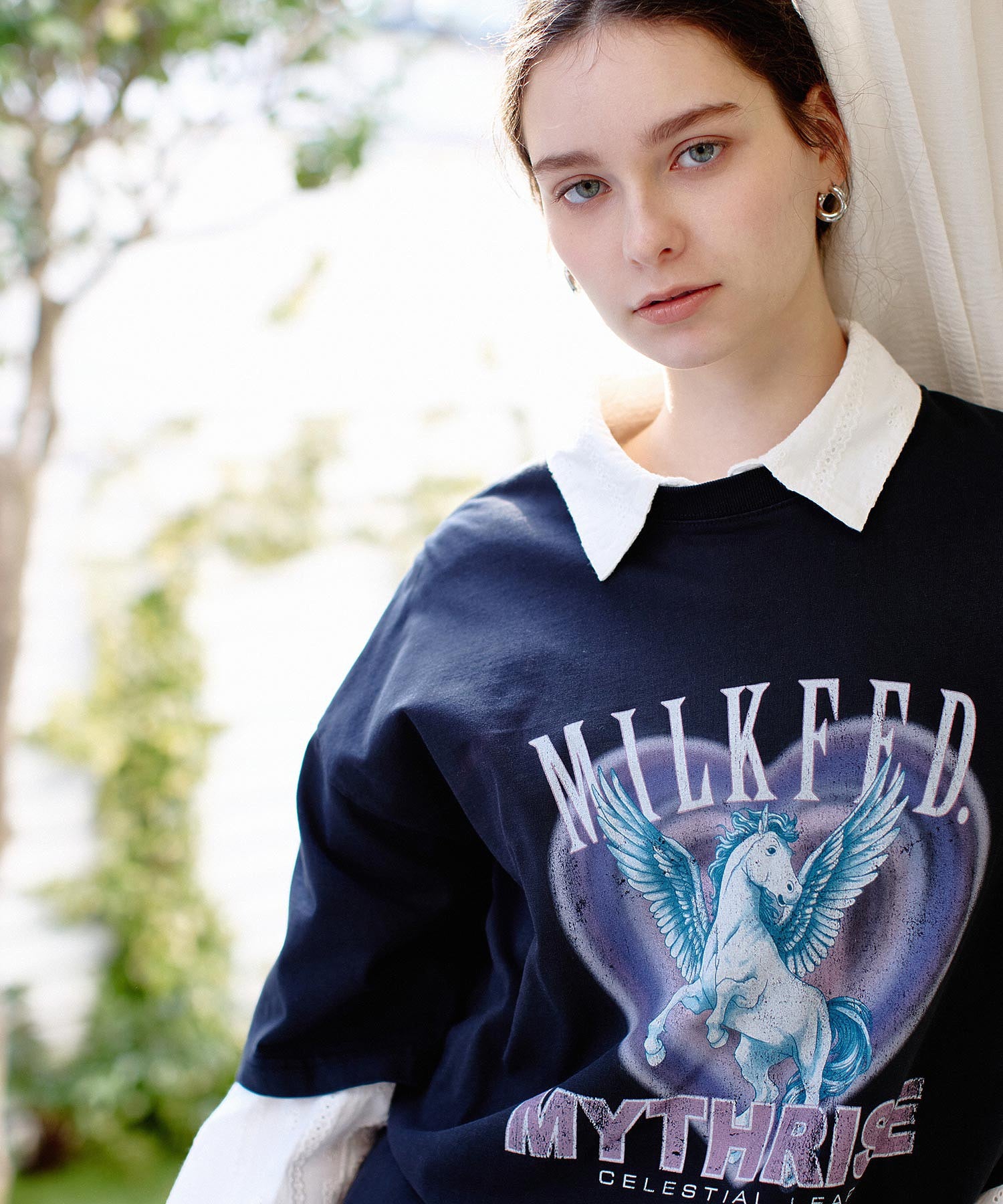 PEGASUS HEART WIDE S/S TEE