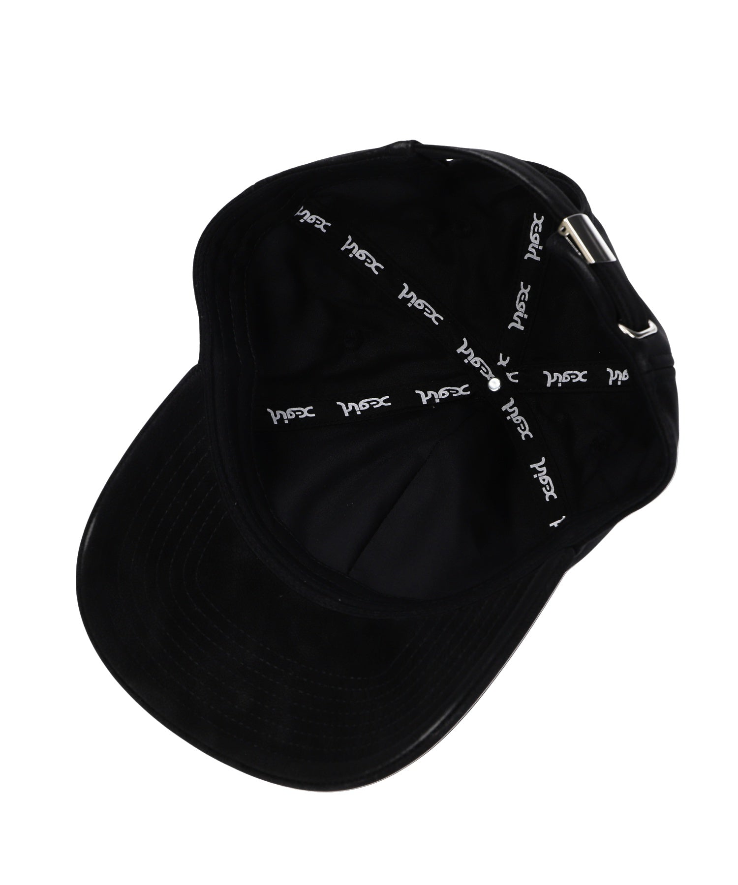 XG EMBLEM FADED FAUX LEATHER 6PANEL CAP