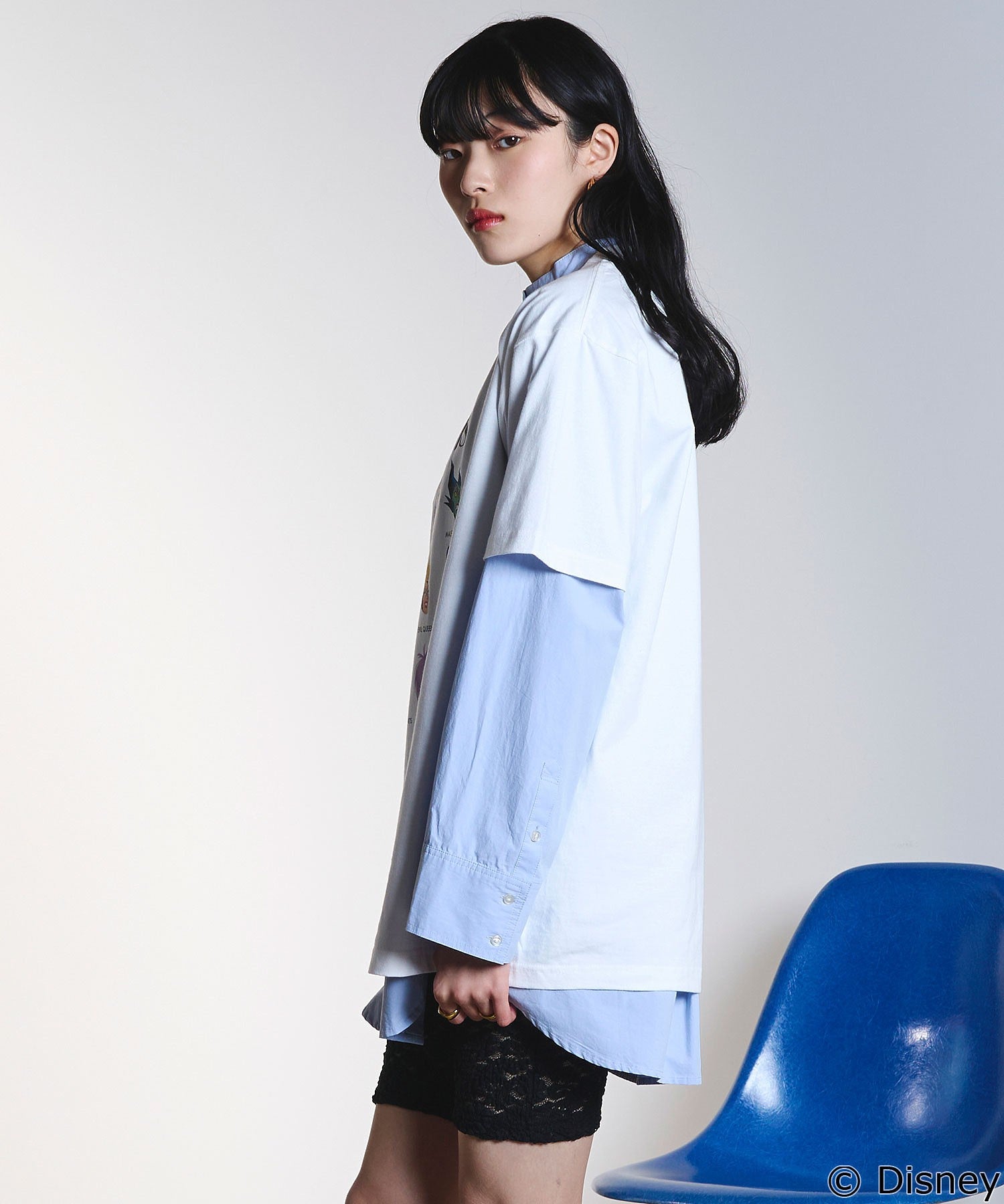 model:169cm 着用サイズ:L