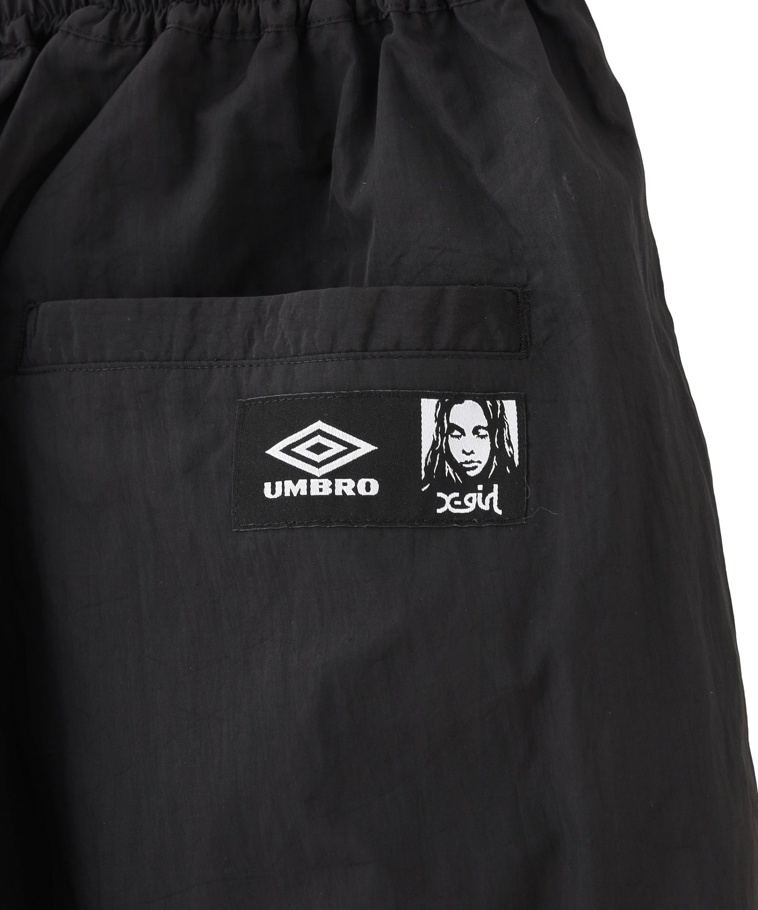 X-girl x UMBRO WIDE LEG TRACK PANTS