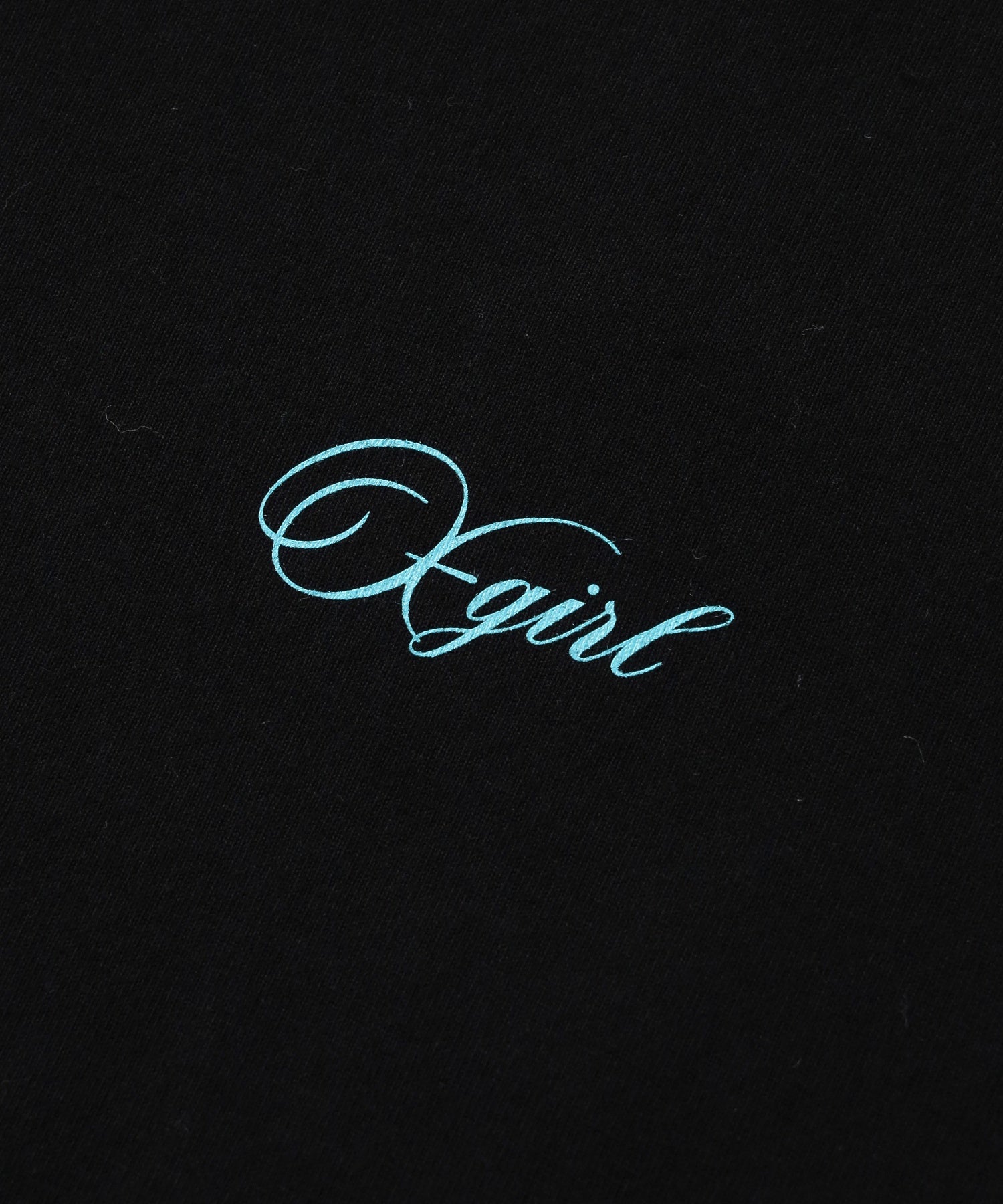 CURSIVE SCRIPT LOGO AND FACE S/S TEE