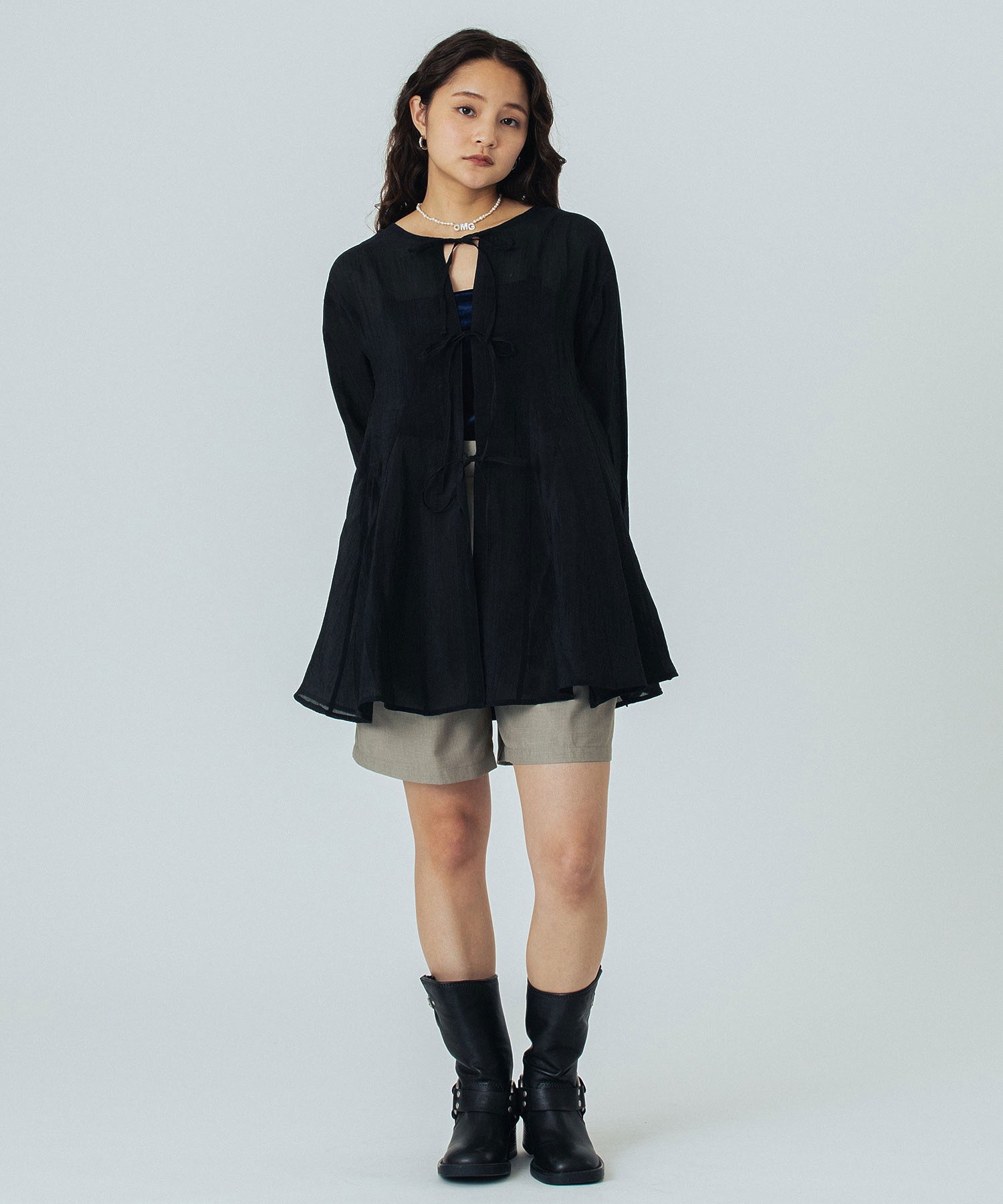 model:160cm 着用サイズ:ONE SIZE