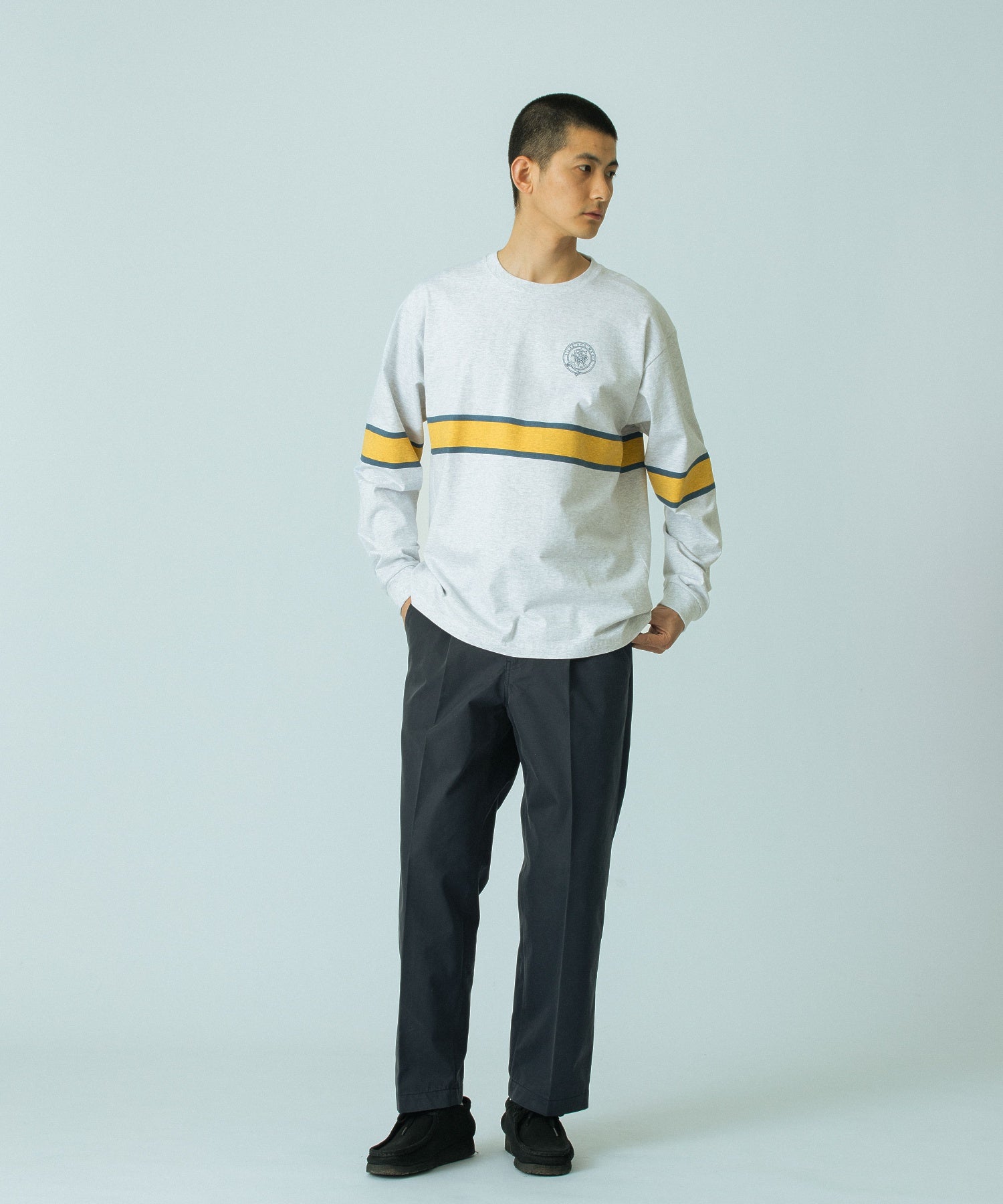 model：H183 着用サイズ：L