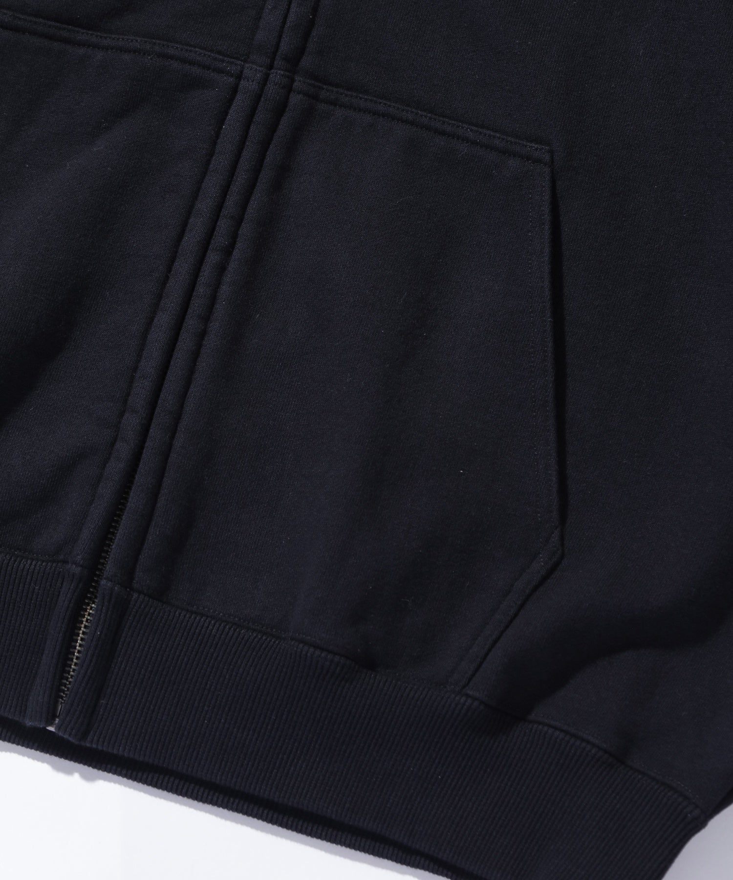 STANDARD LOGO ZIP UP HOODED SWEATSHIRT