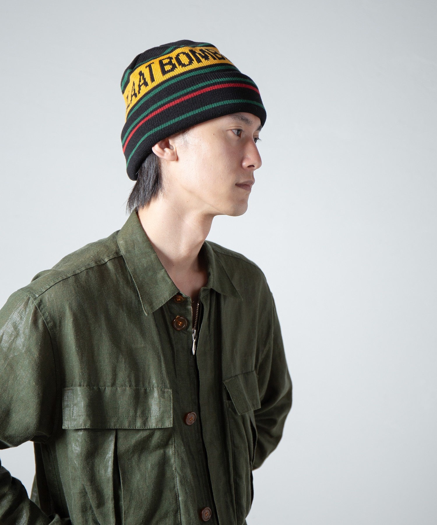 【Racal】Reversible Logo Beanie