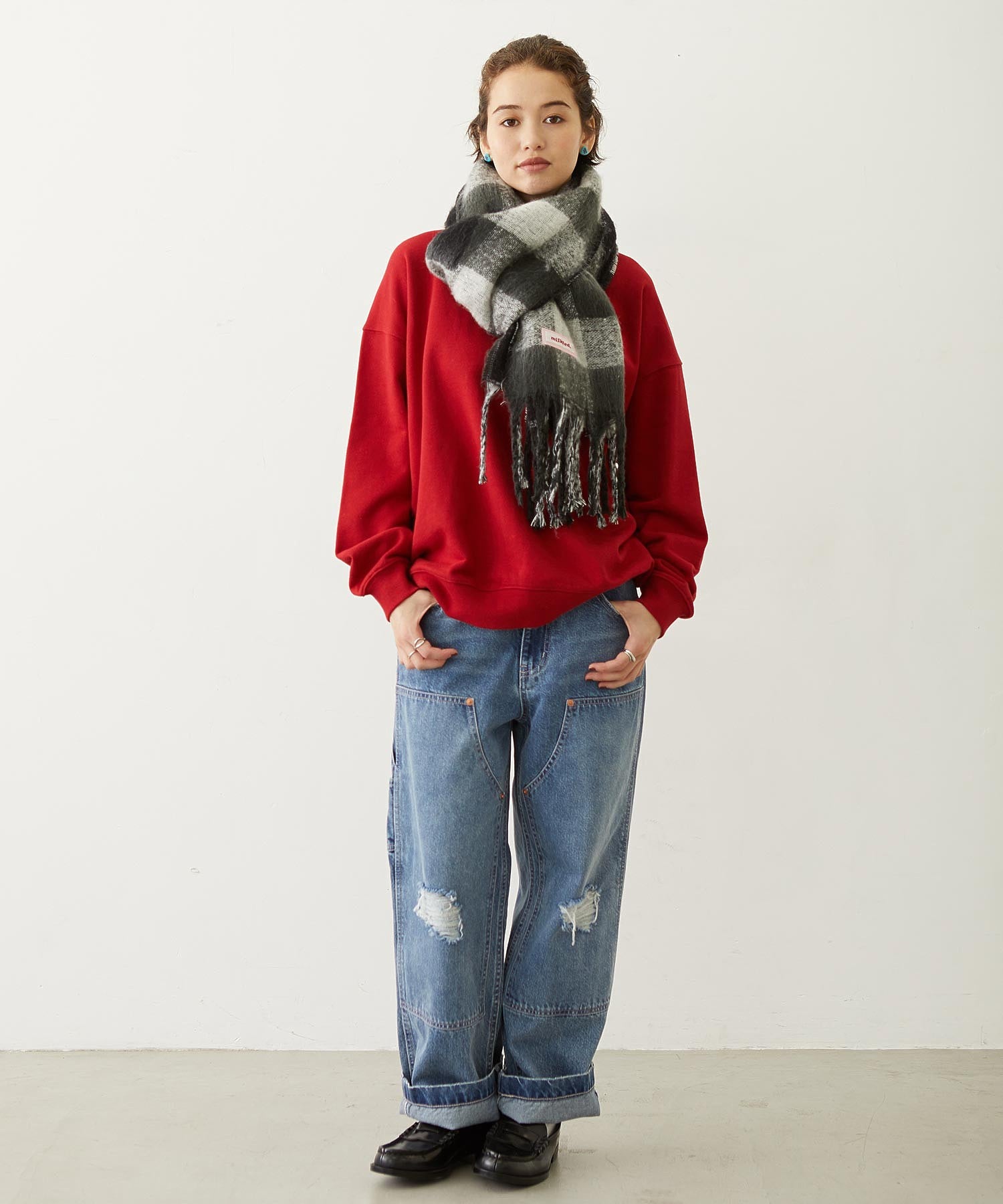 AMERICAN FLAG SWEAT TOP