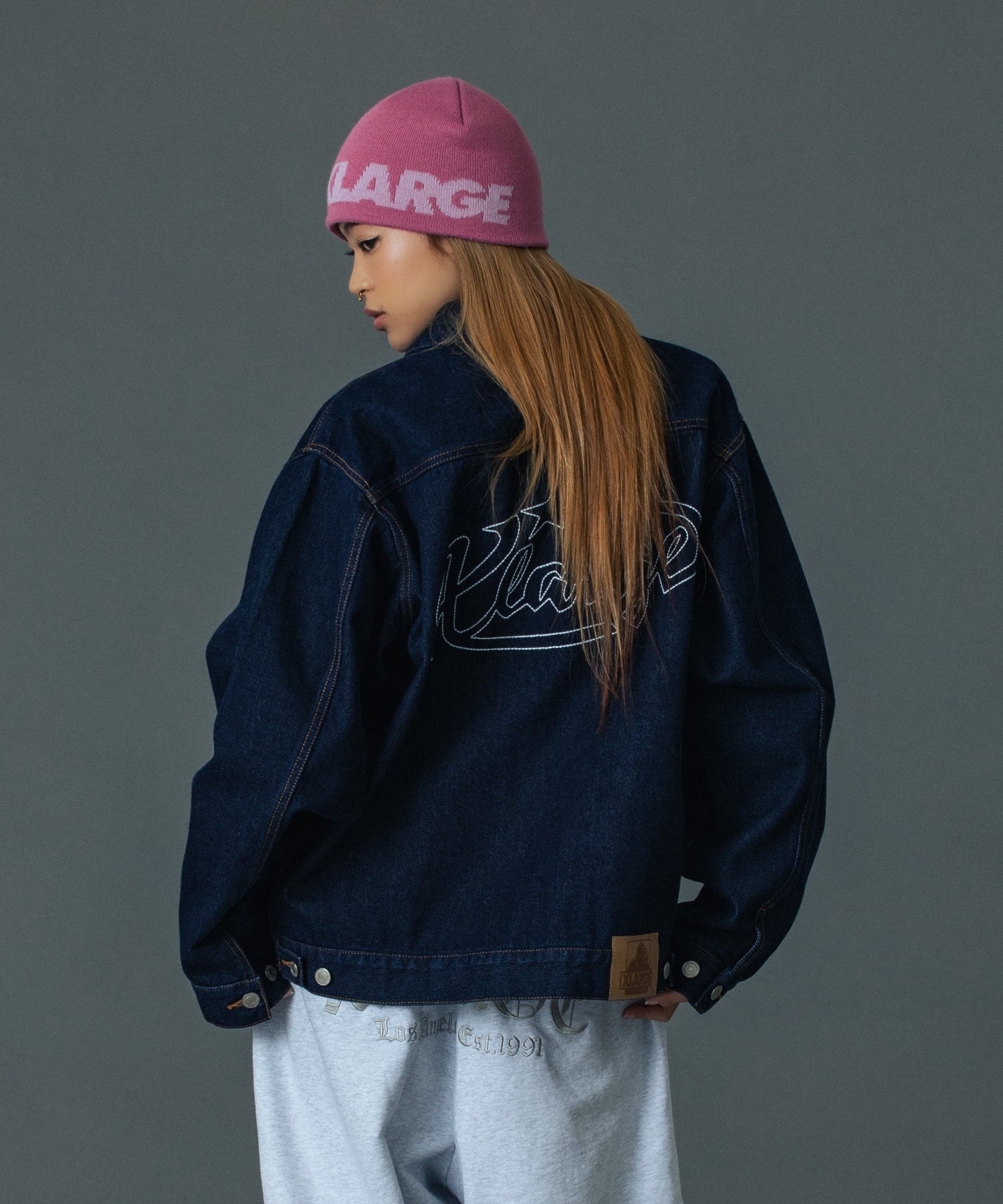 STAR LOGO DENIM JACKET
