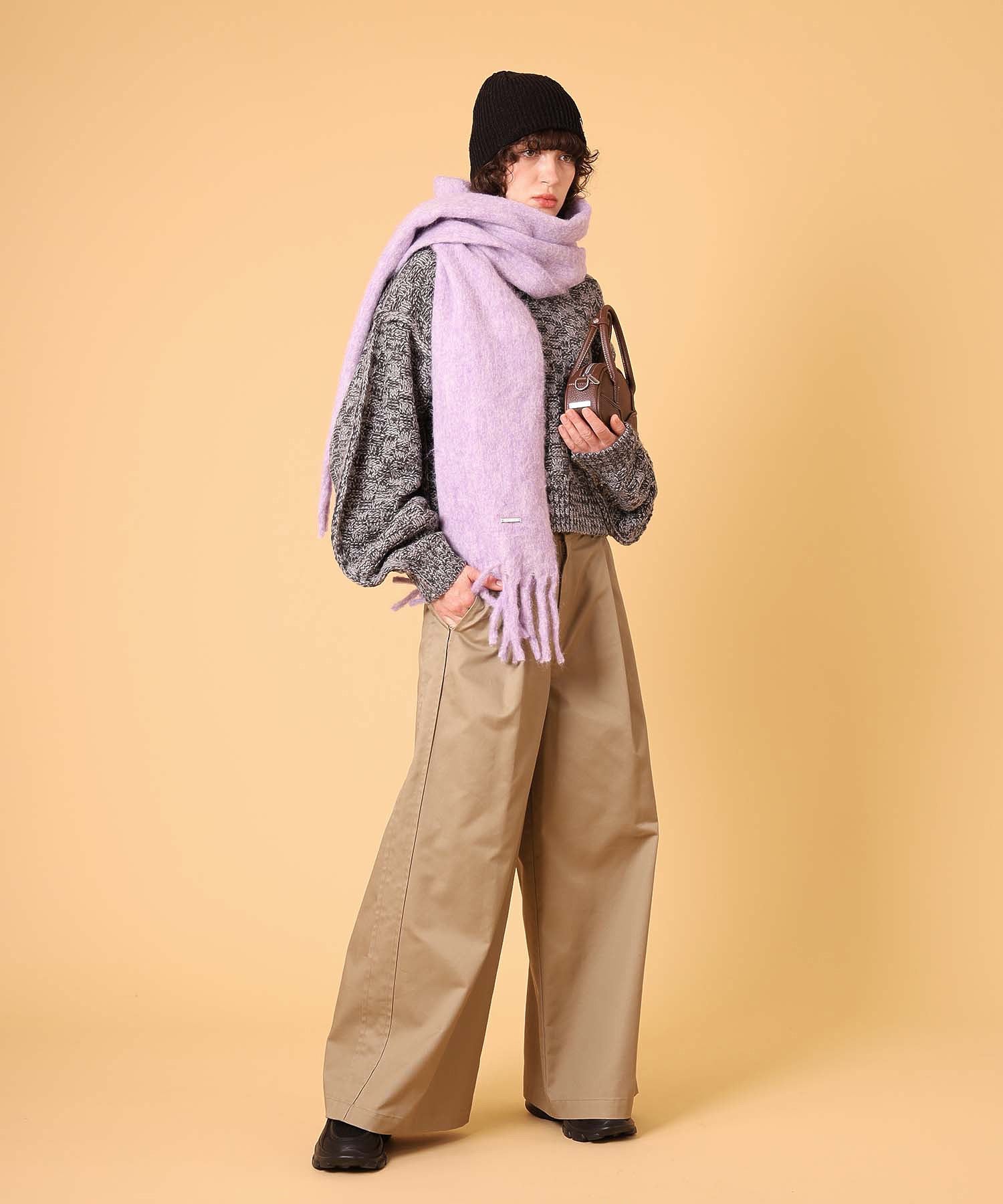 ミックスニットプルオーバー