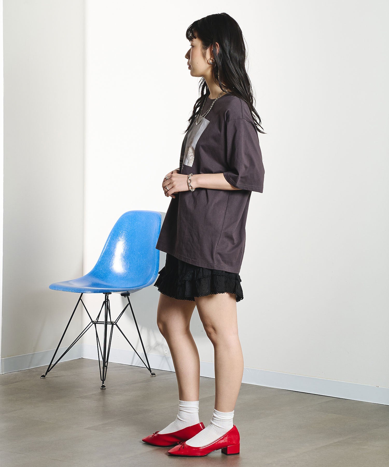 model:163cm 着用サイズ:ONE SIZE