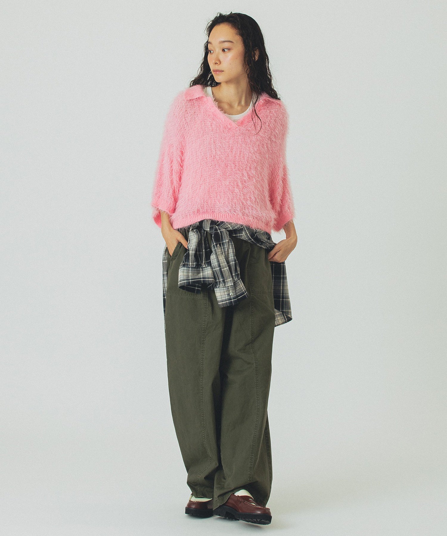 model:161cm 着用サイズ:S