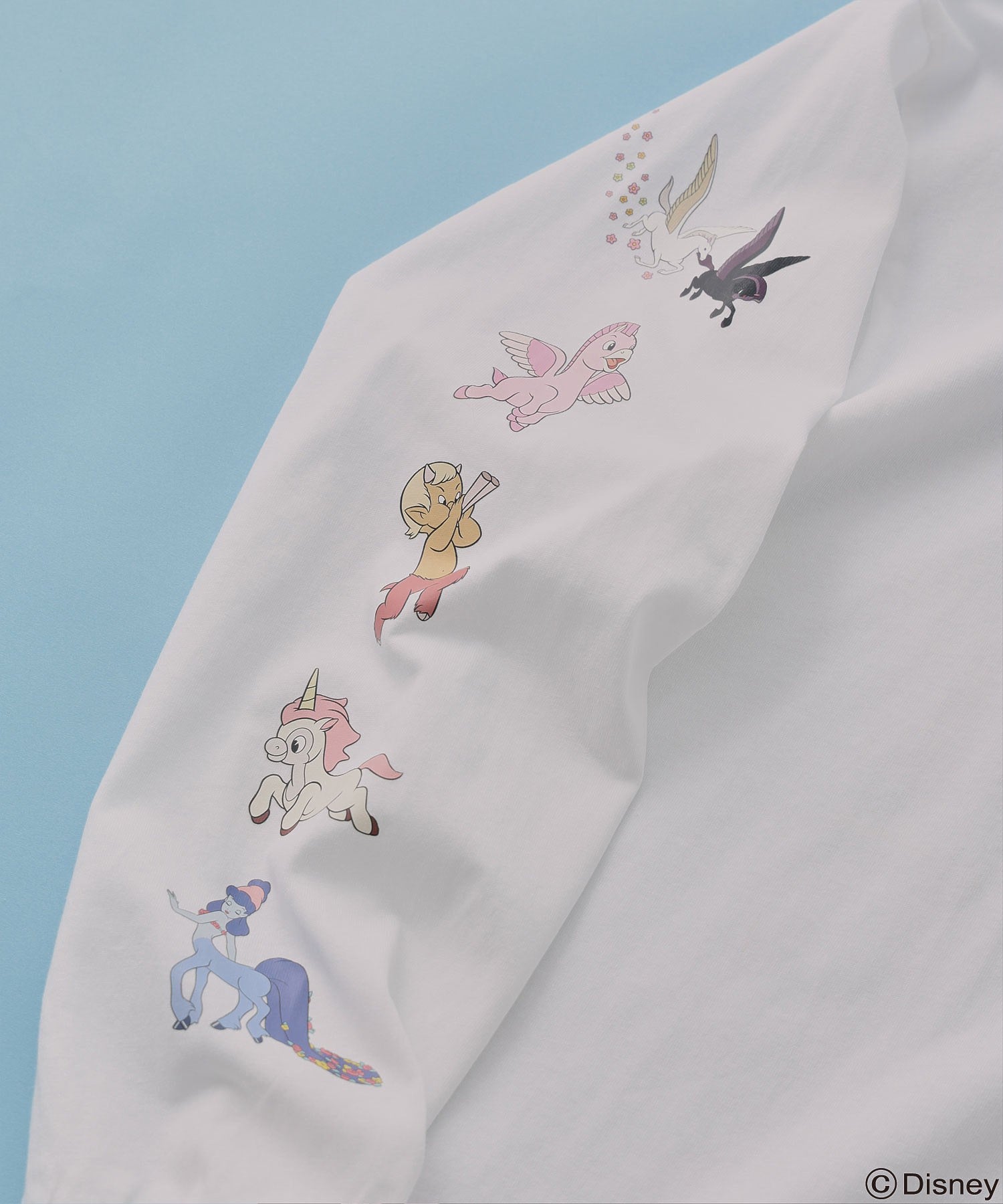 DISNEY『FANTASIA』/SLEEVE PRINT L/S TEE