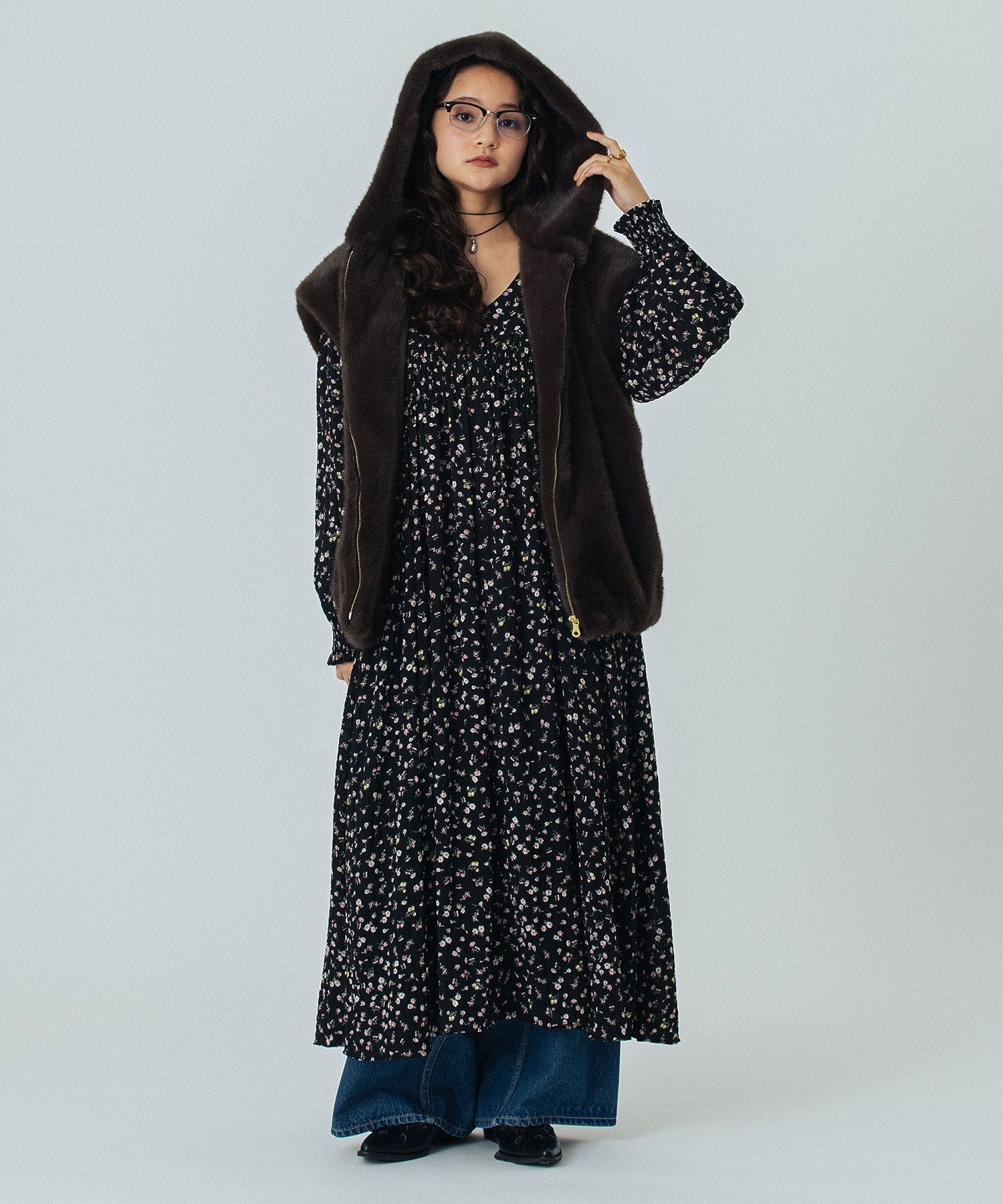 model:160cm 着用サイズ:ONE SIZE