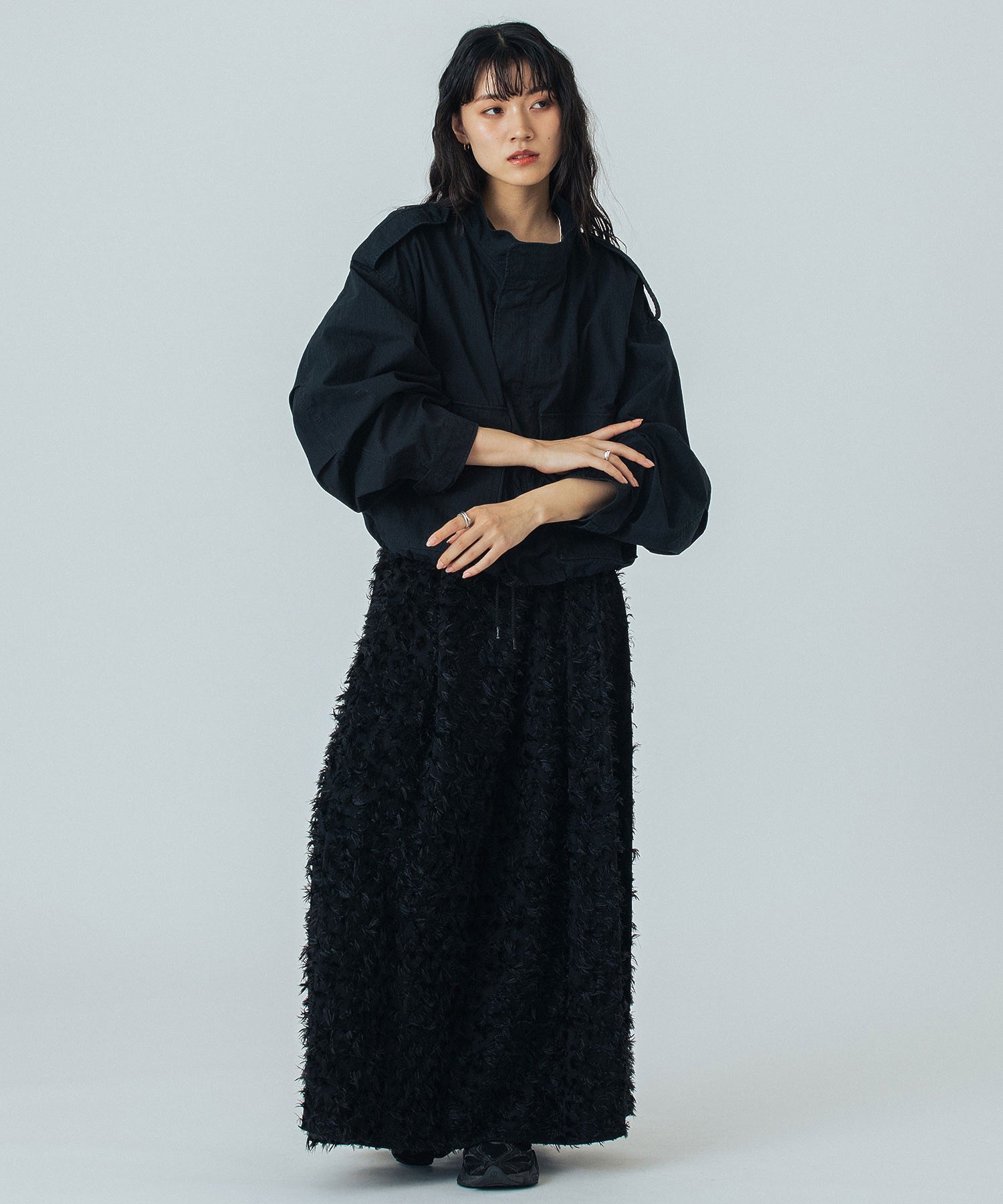 model:167cm 着用サイズ:ONE SIZE