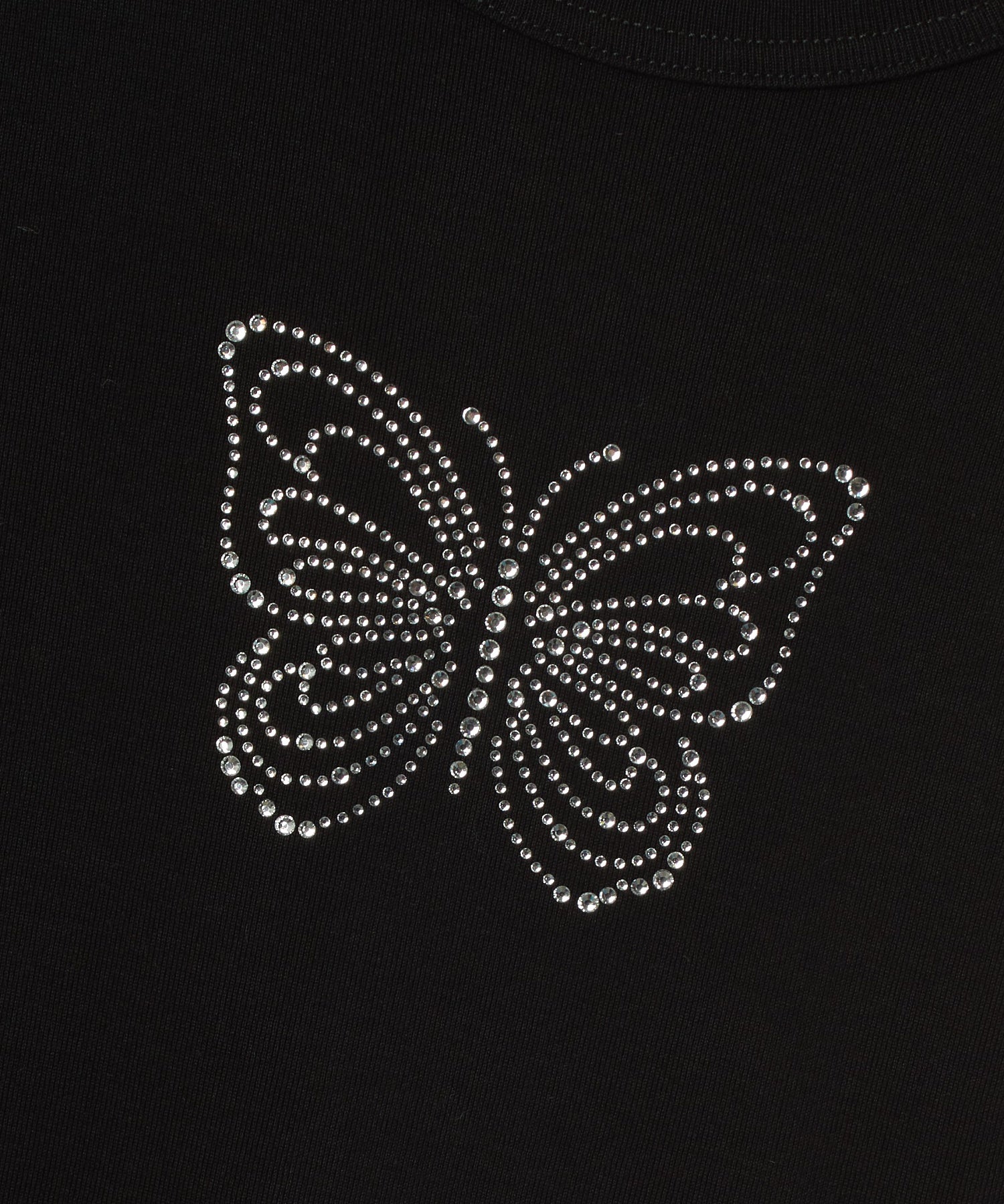 RHINESTONE BUTTERFLY L/S BABY TEE
