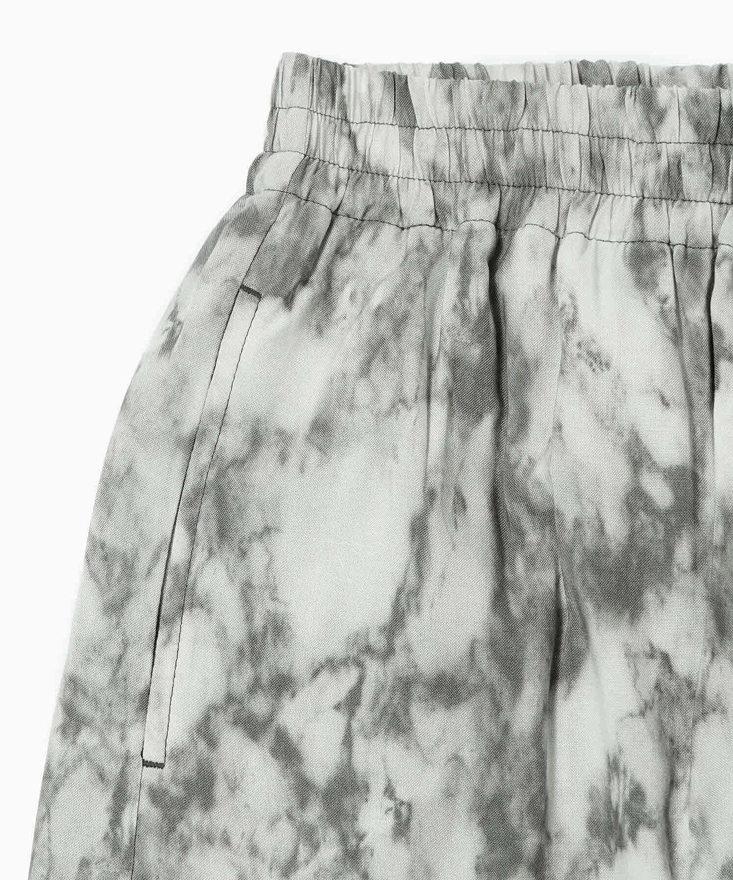MARBLE PRINT SHORT PANTS X-girl