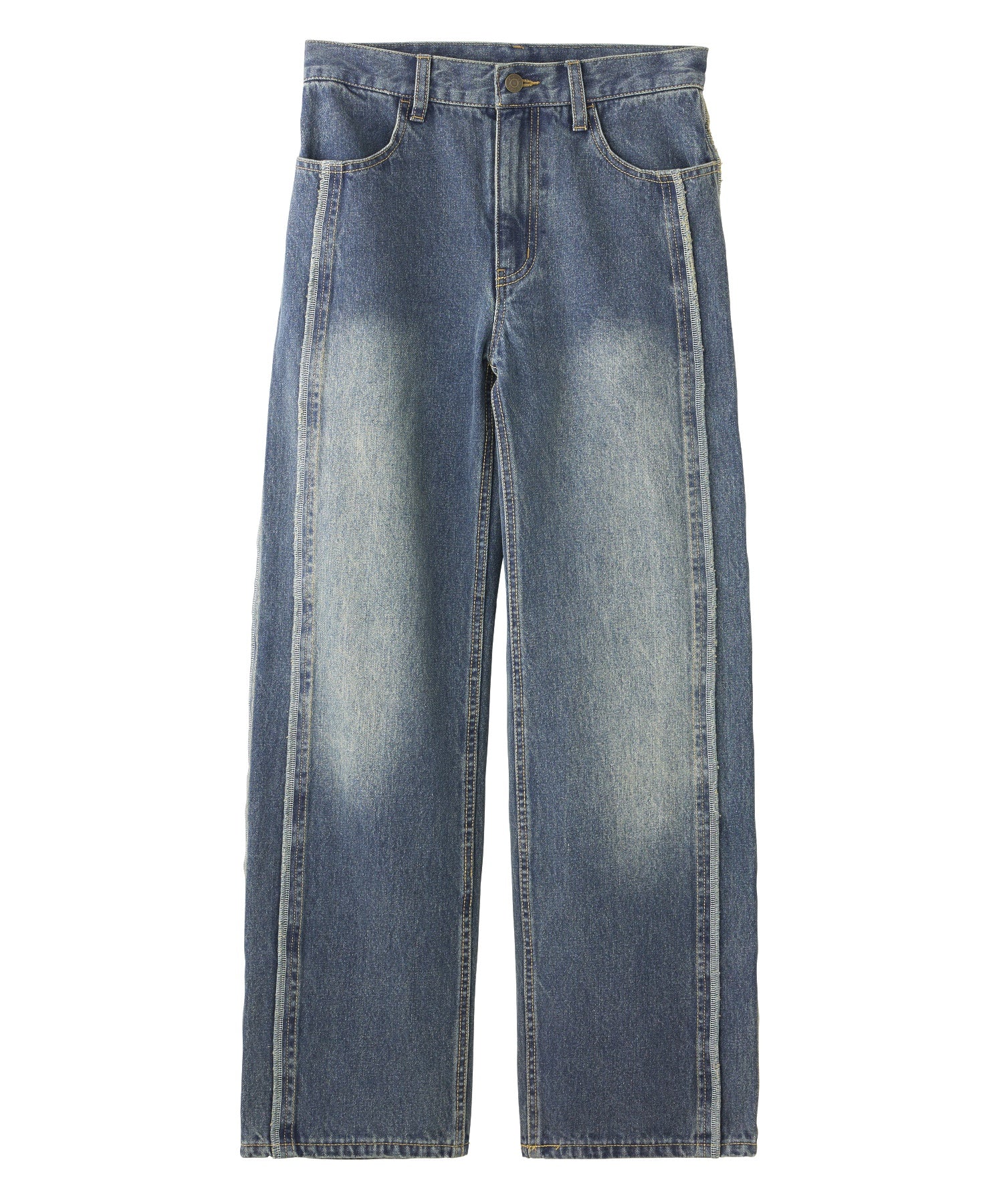 SIDE STRIPE DENIM PANTS