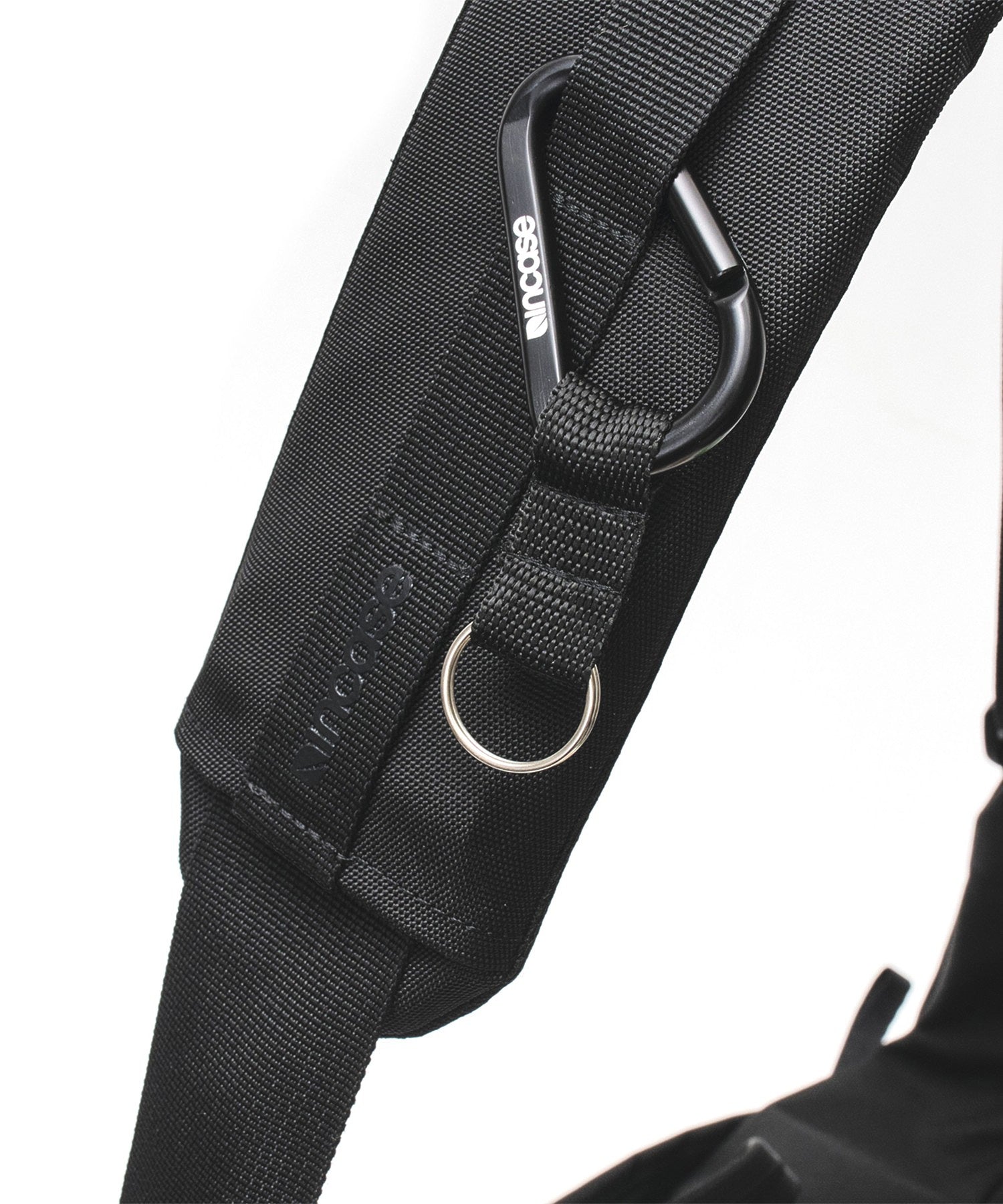 Grid Shoulder Bag - Black