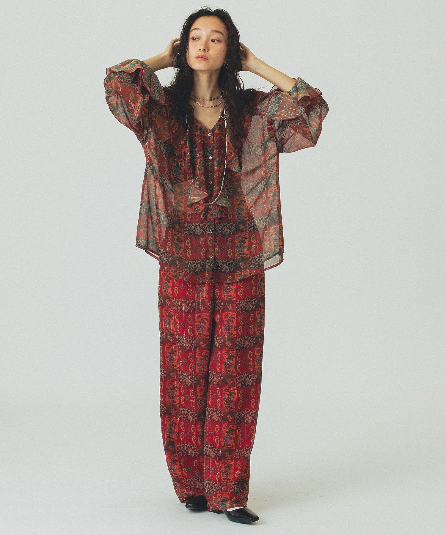 model:161cm 着用サイズ:ONE SIZE