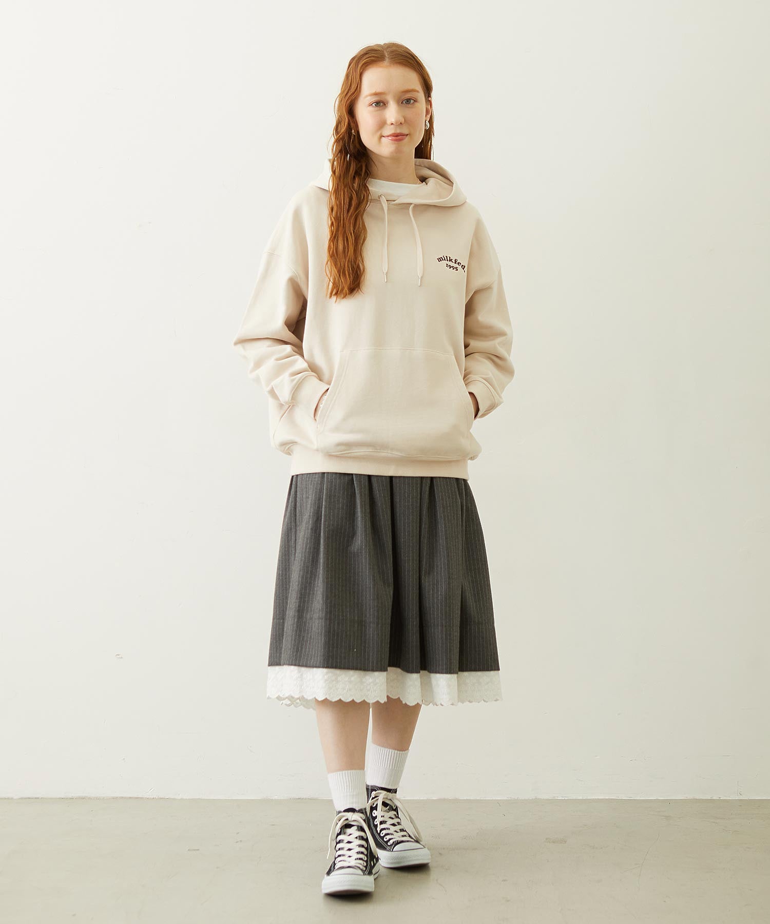 COOPER ARCH LOGO SWEAT HOODIE