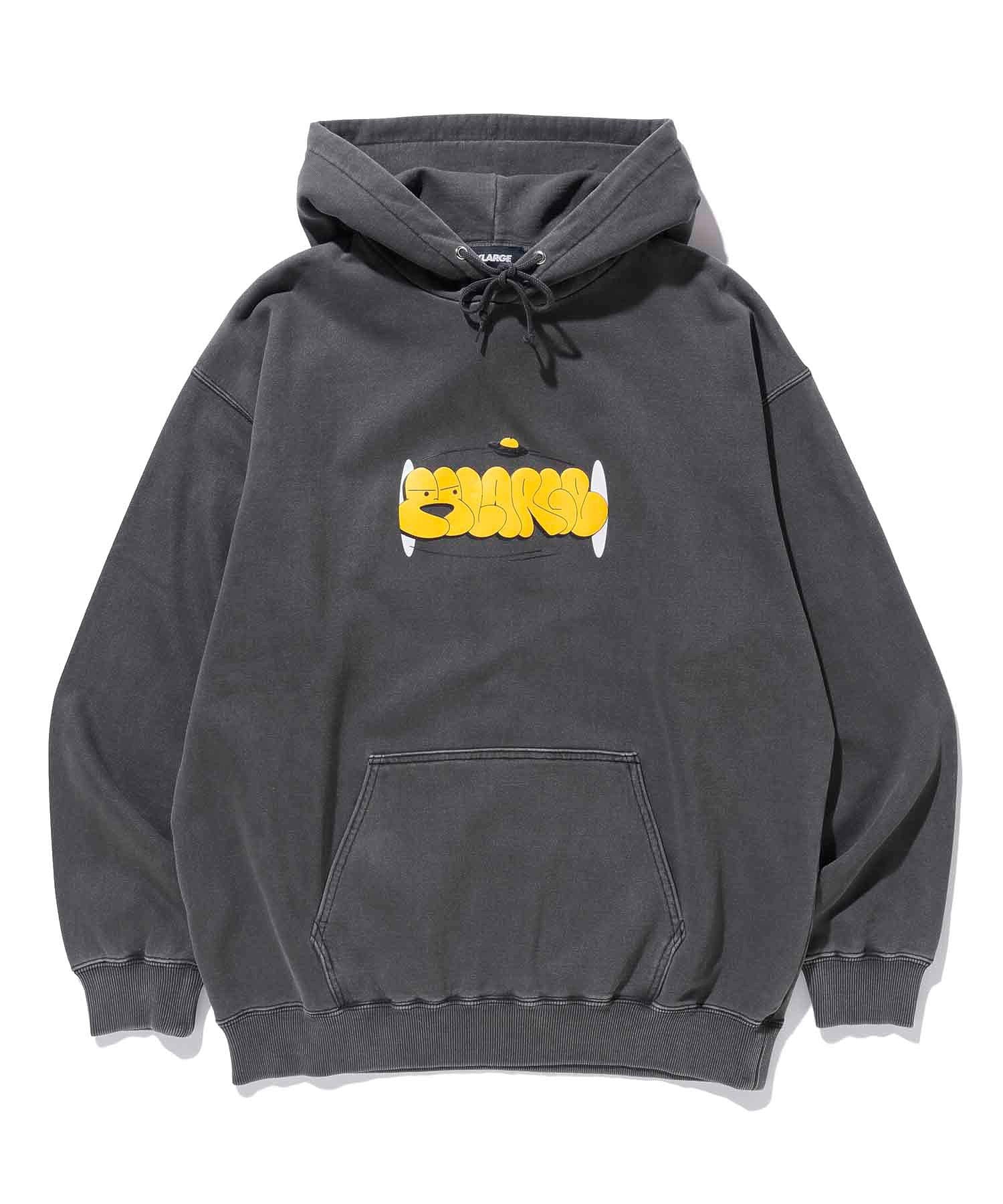 GRAFFITI PIGMENT PULLOVER HOODED SWEAT  XLARGE