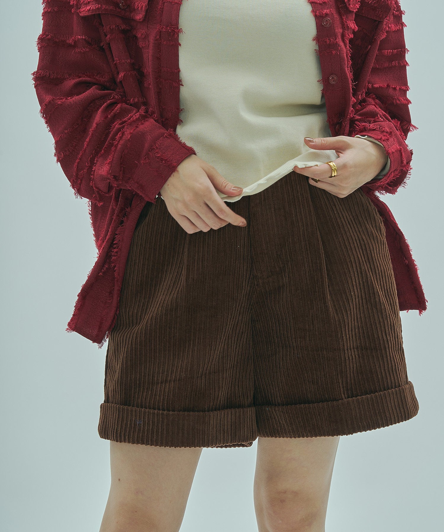 GENE HEAVENS/FRINGE DOBBY BIG SHIRT