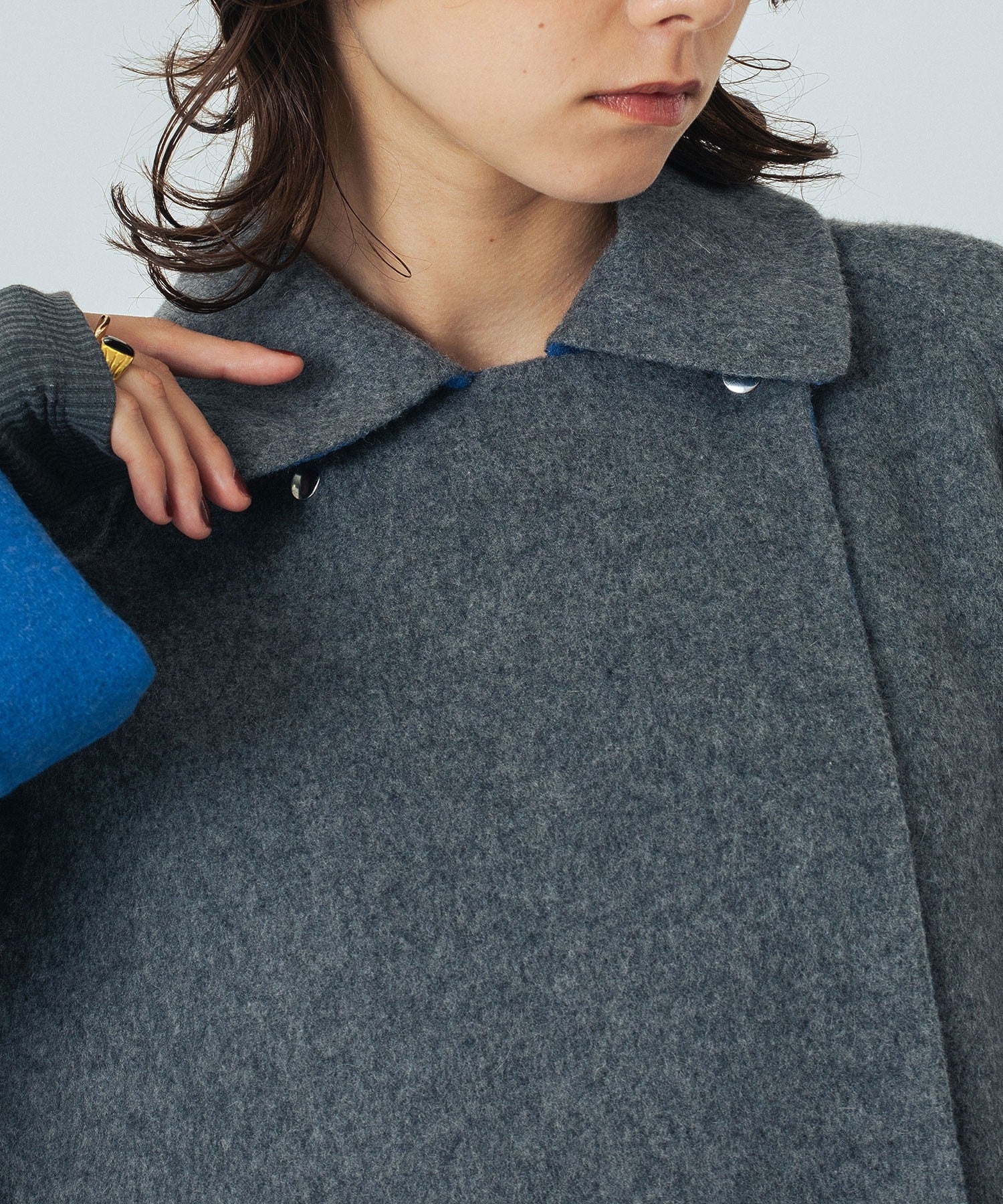 CREOLME/REVERSIBLE MIDDLE COAT