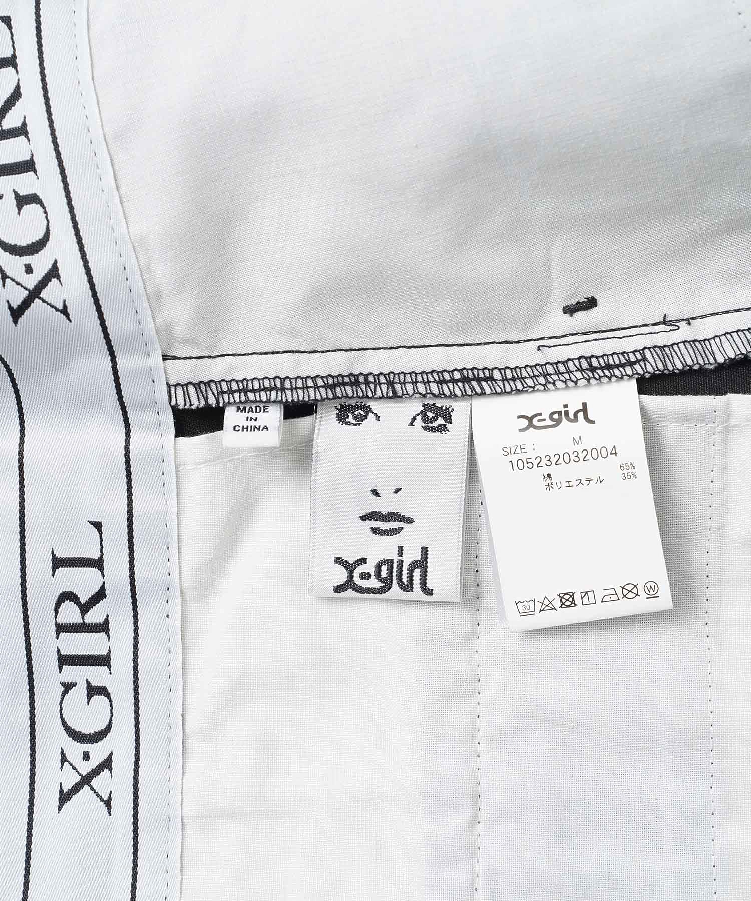 WIDE LEG CHINO PANTS X-girl