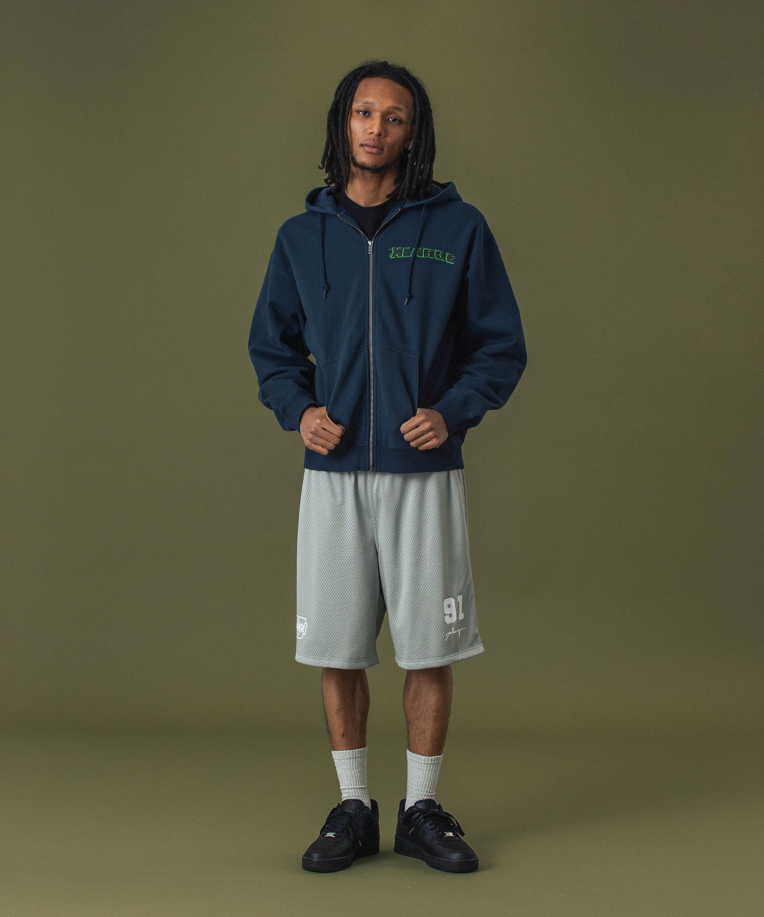 DISTORTION MESH EASY SHORTS