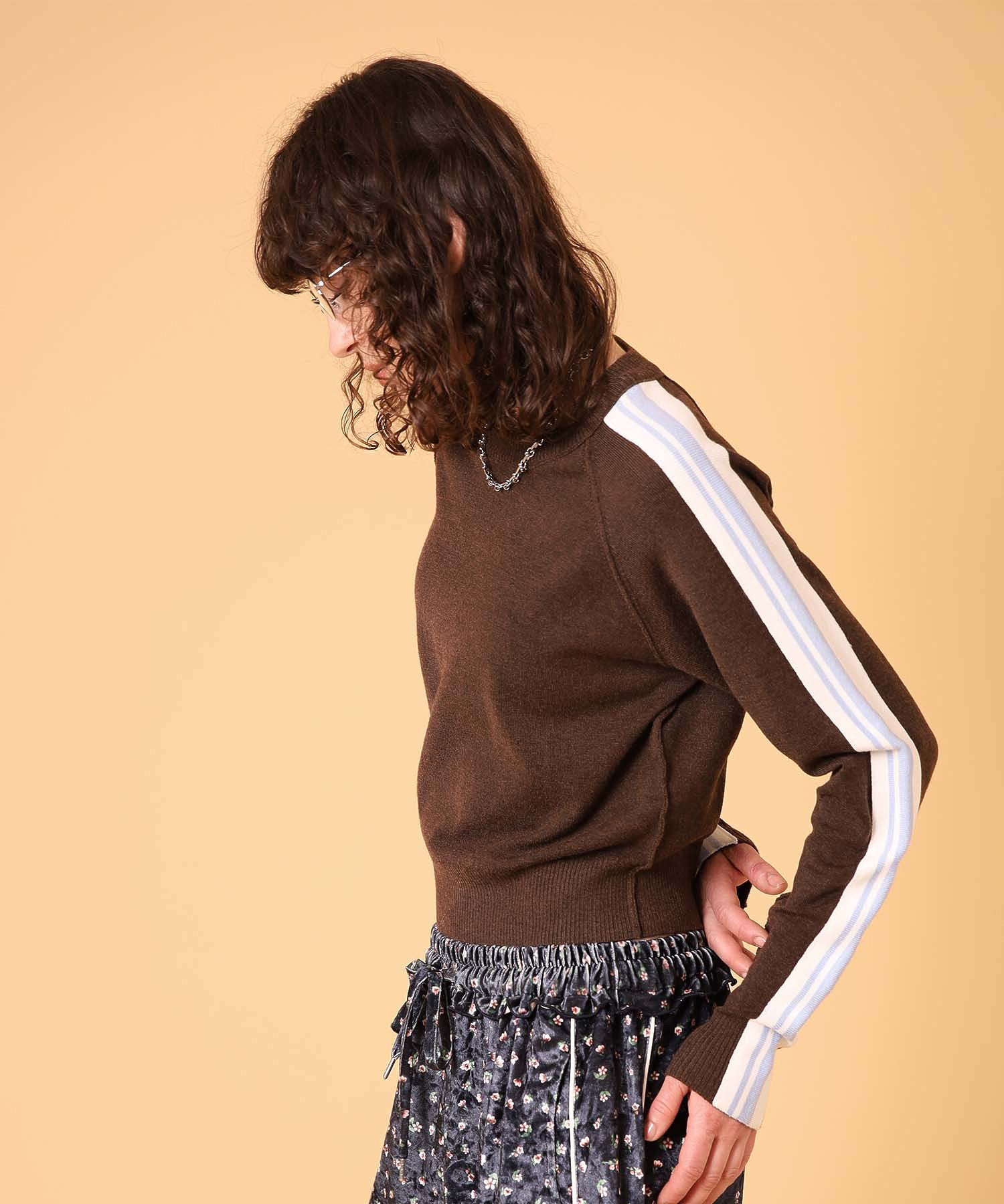 ラインニットプルオーバー