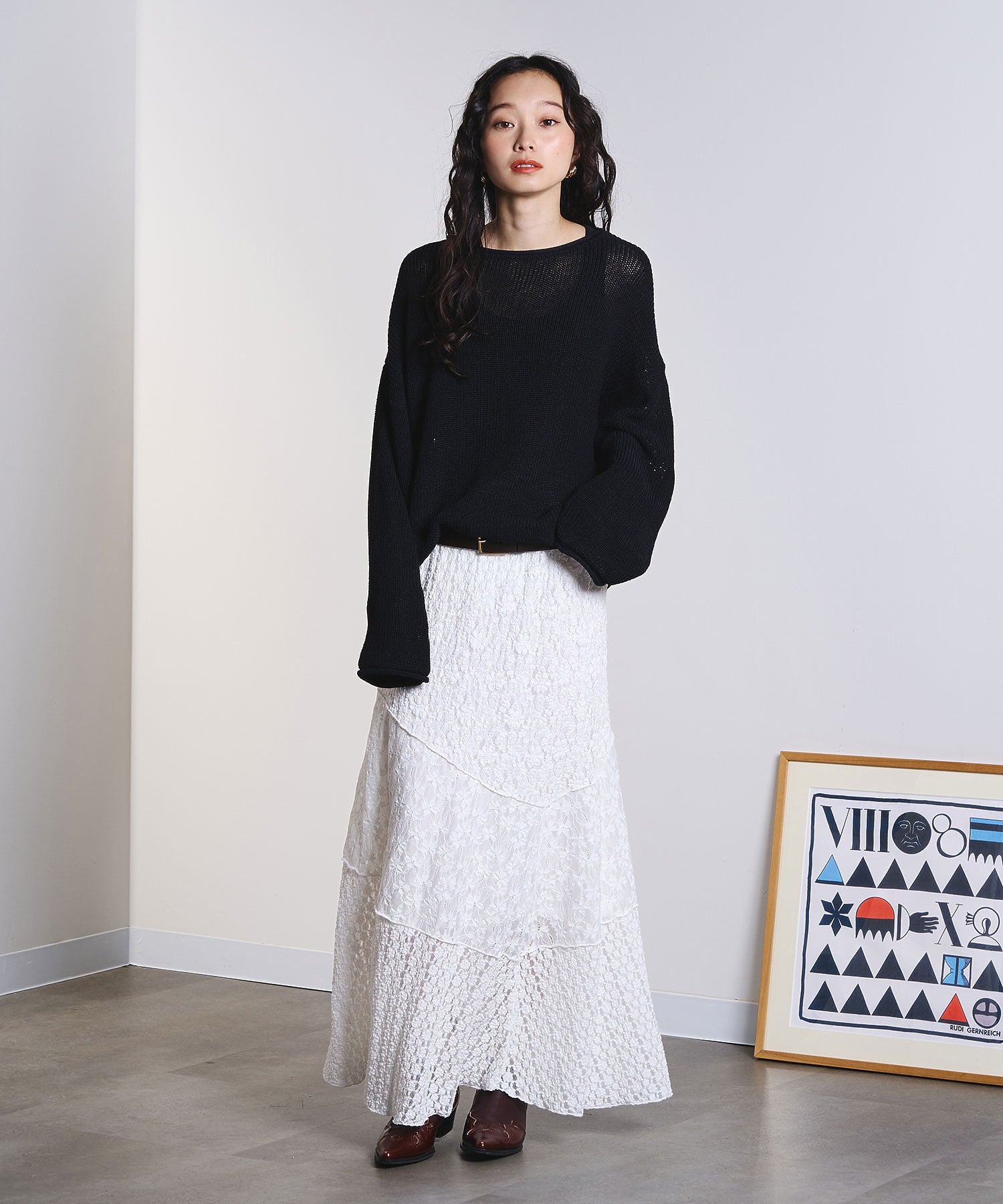 model:161cm 着用サイズ:ONE SIZE