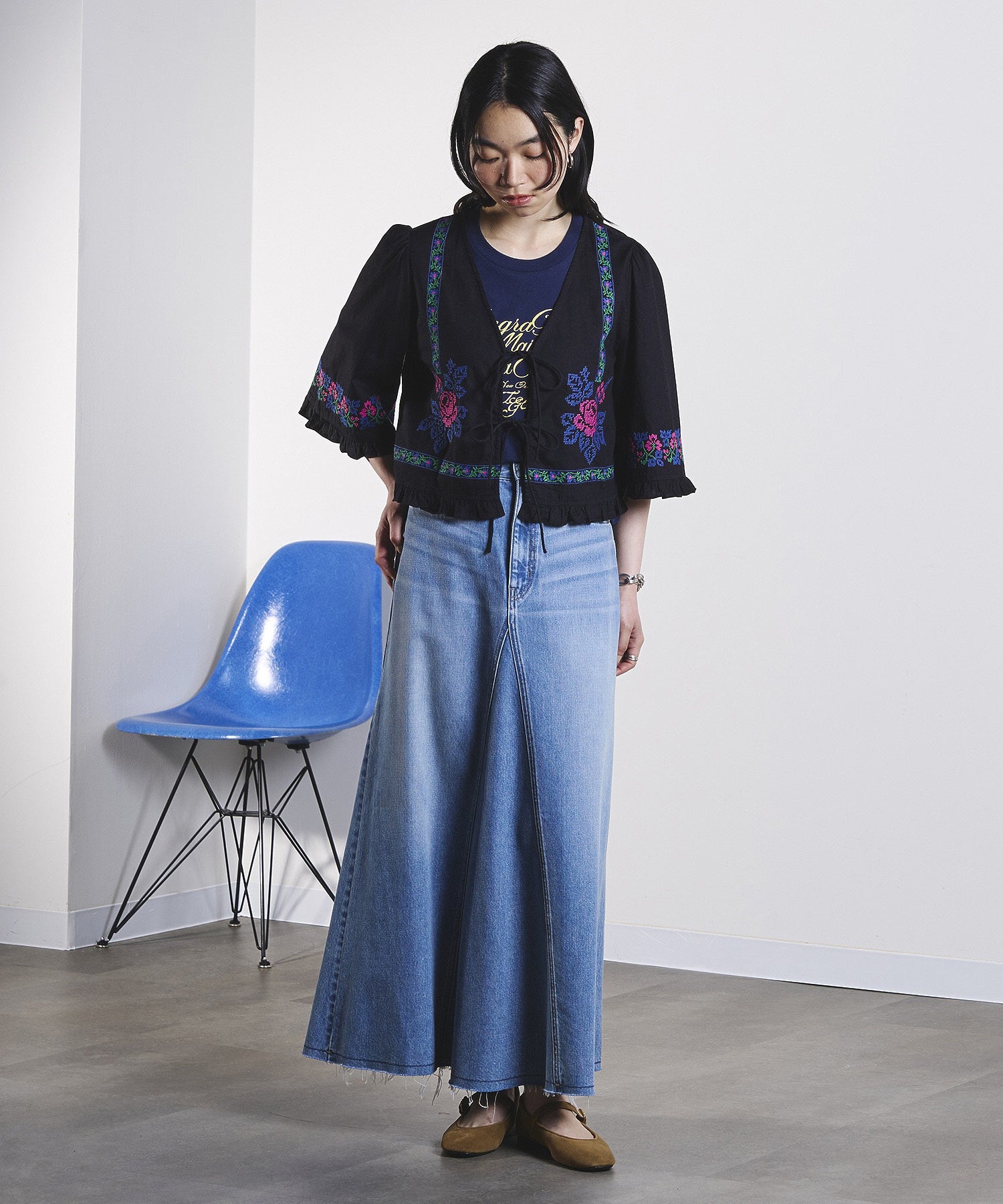 model:165cm 着用サイズ:ONE SIZE