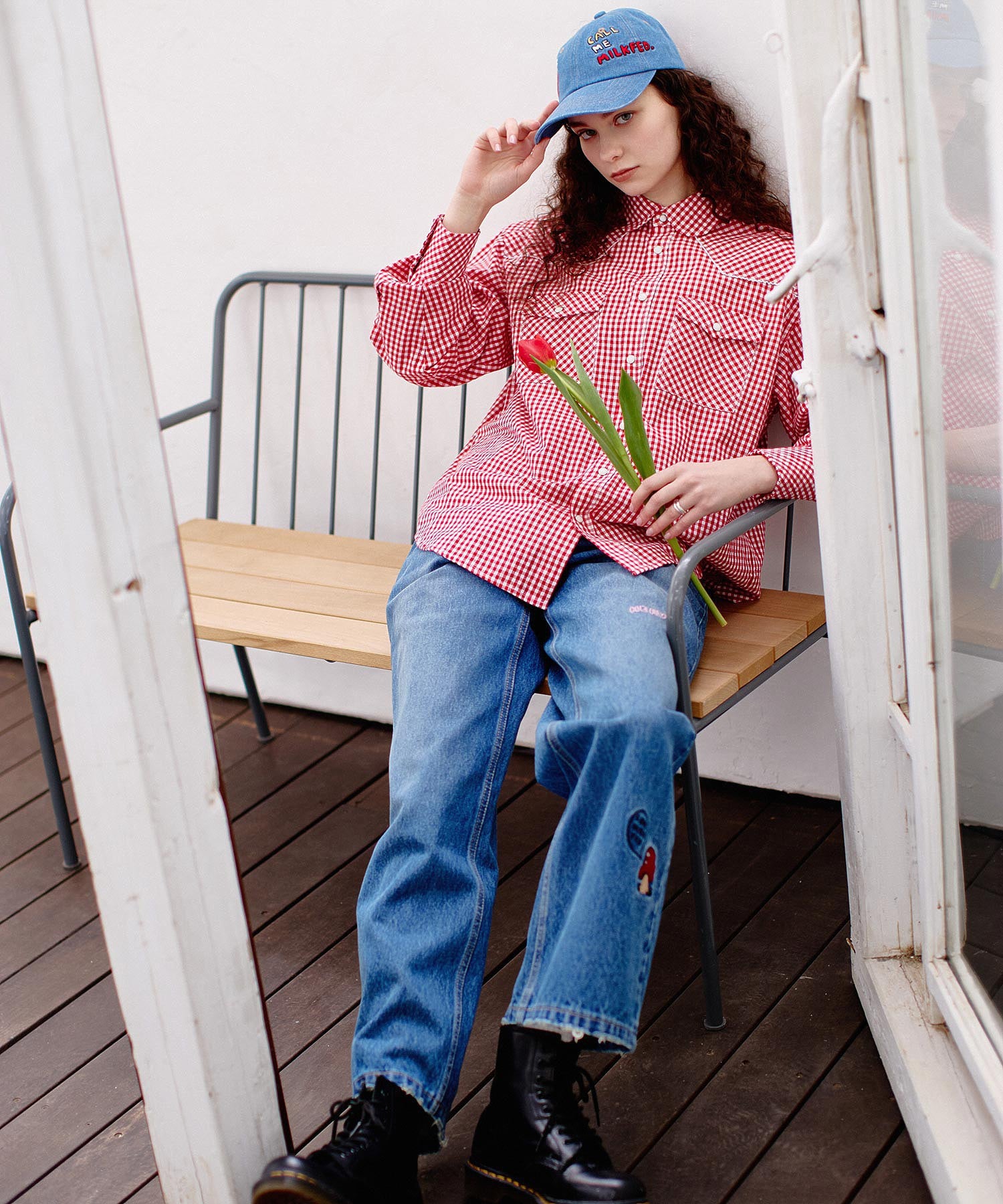 DOODLE EMBROIDERY CAP