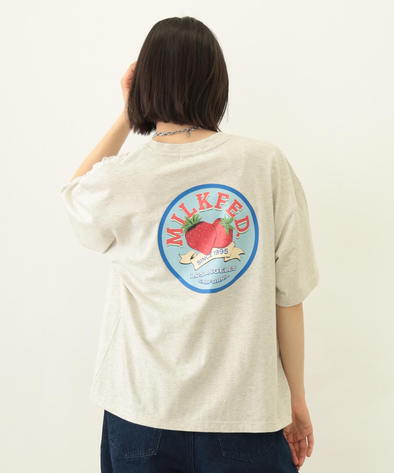 CIRCLE STRAWBERRY LOGO S/S TEE