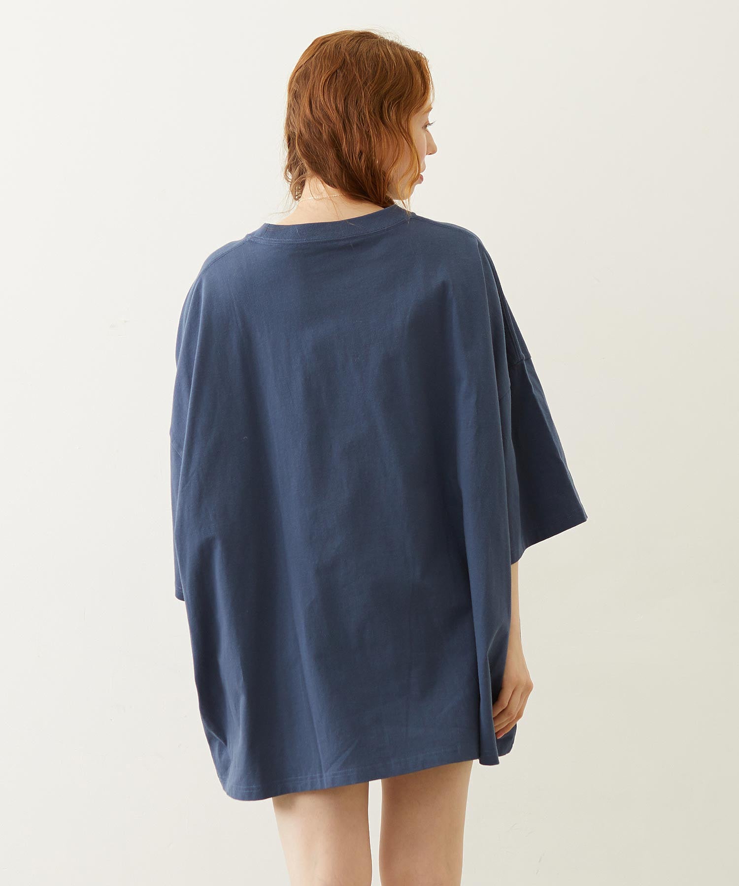 MILKFED.×CHAMPION LAYER LOGO BIG TEE